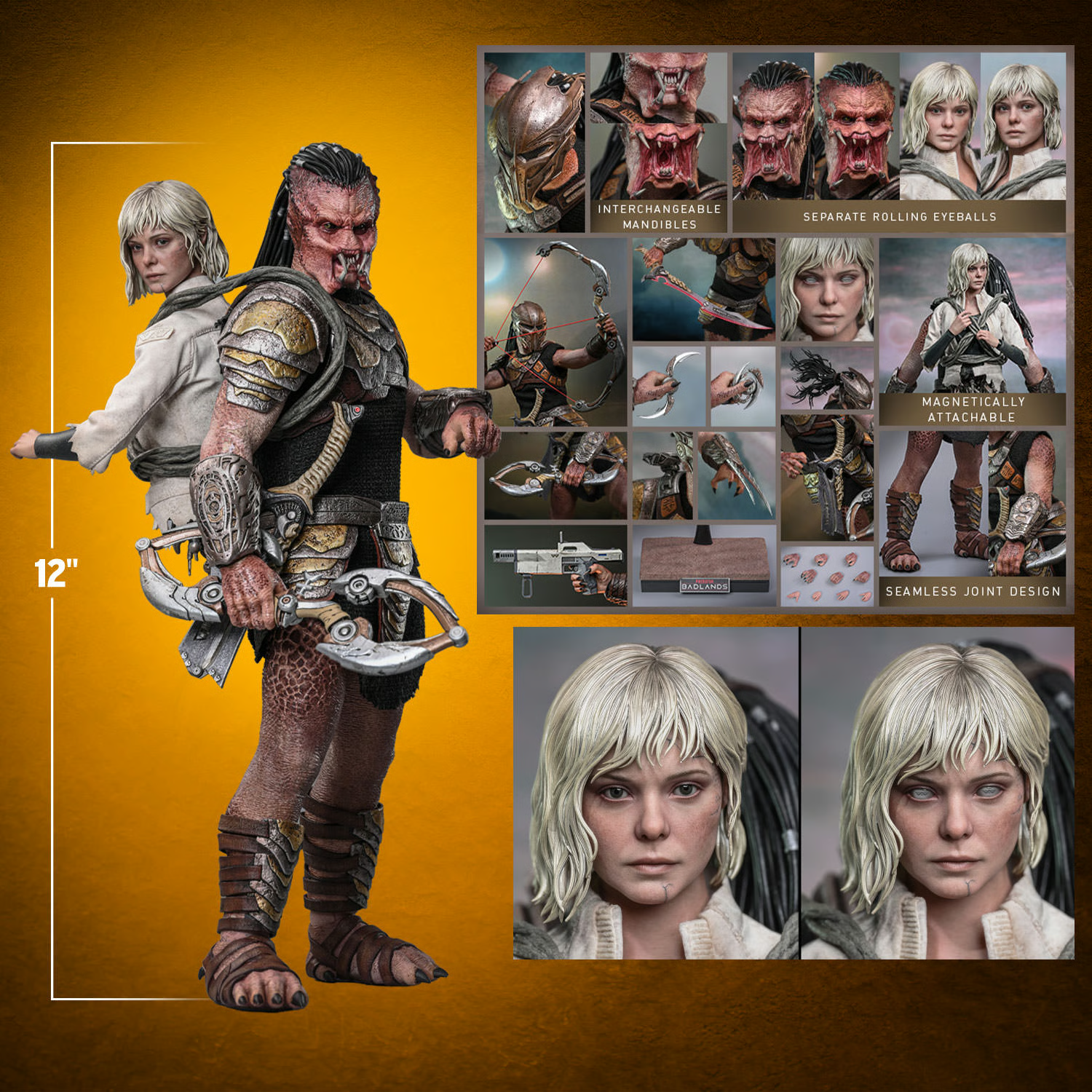 Dek and Thia Sixth Scale Figure Set by Hot Toys