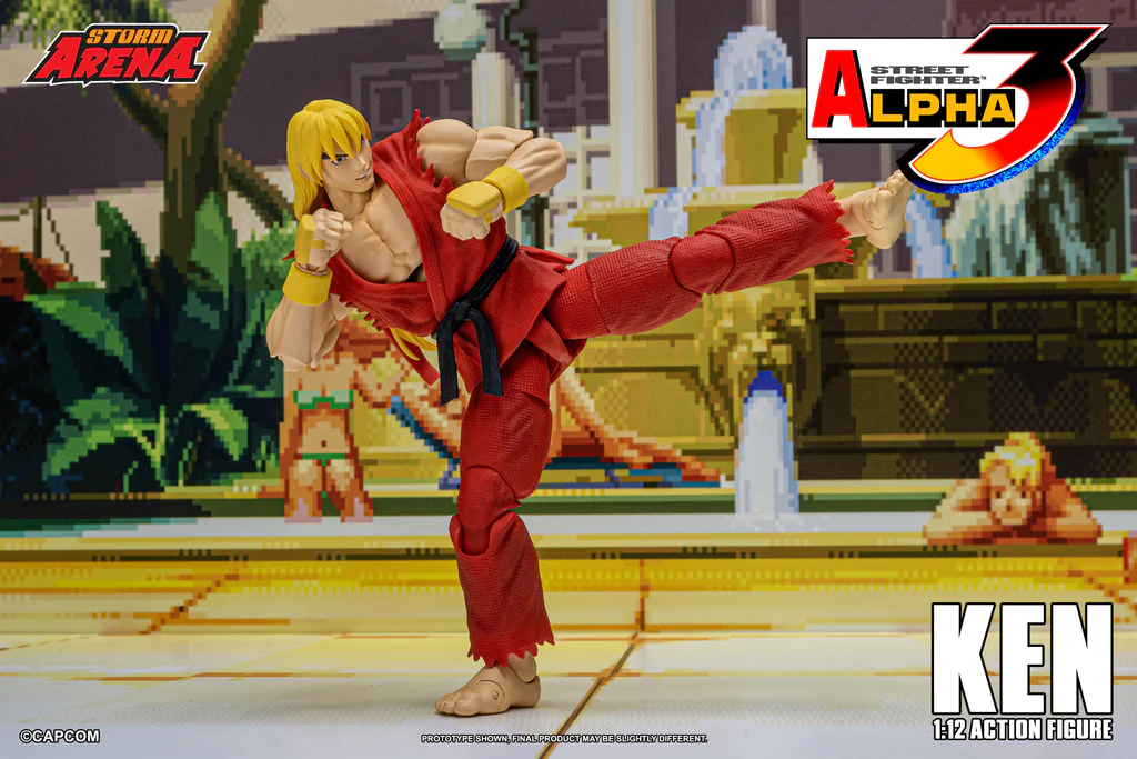 KEN STREET FIGHTER ALPHA 3 (STORM ARENA) 1/12 Scale By Storm Collectibles