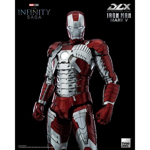 Marvel Studios: The Infinity Saga Iron Man Mark 5 DLX Action Figure By Threezero
