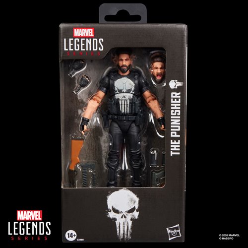 Marvel Legends Series The Punisher 6-Inch Action Figure By Hasbro