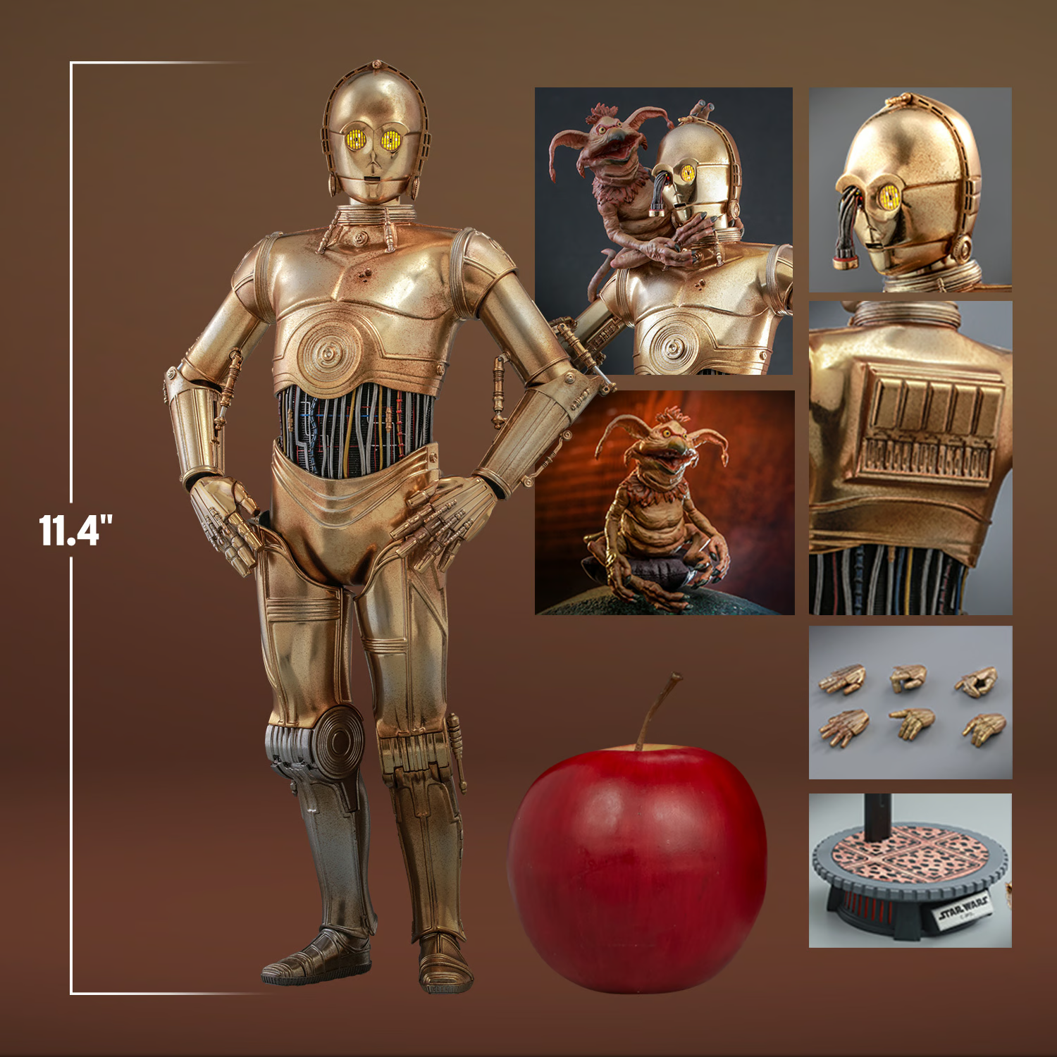 Star Wars C-3PO 1/6 フィギュア C-3PO Sixth Scale Figure by Hot Toys