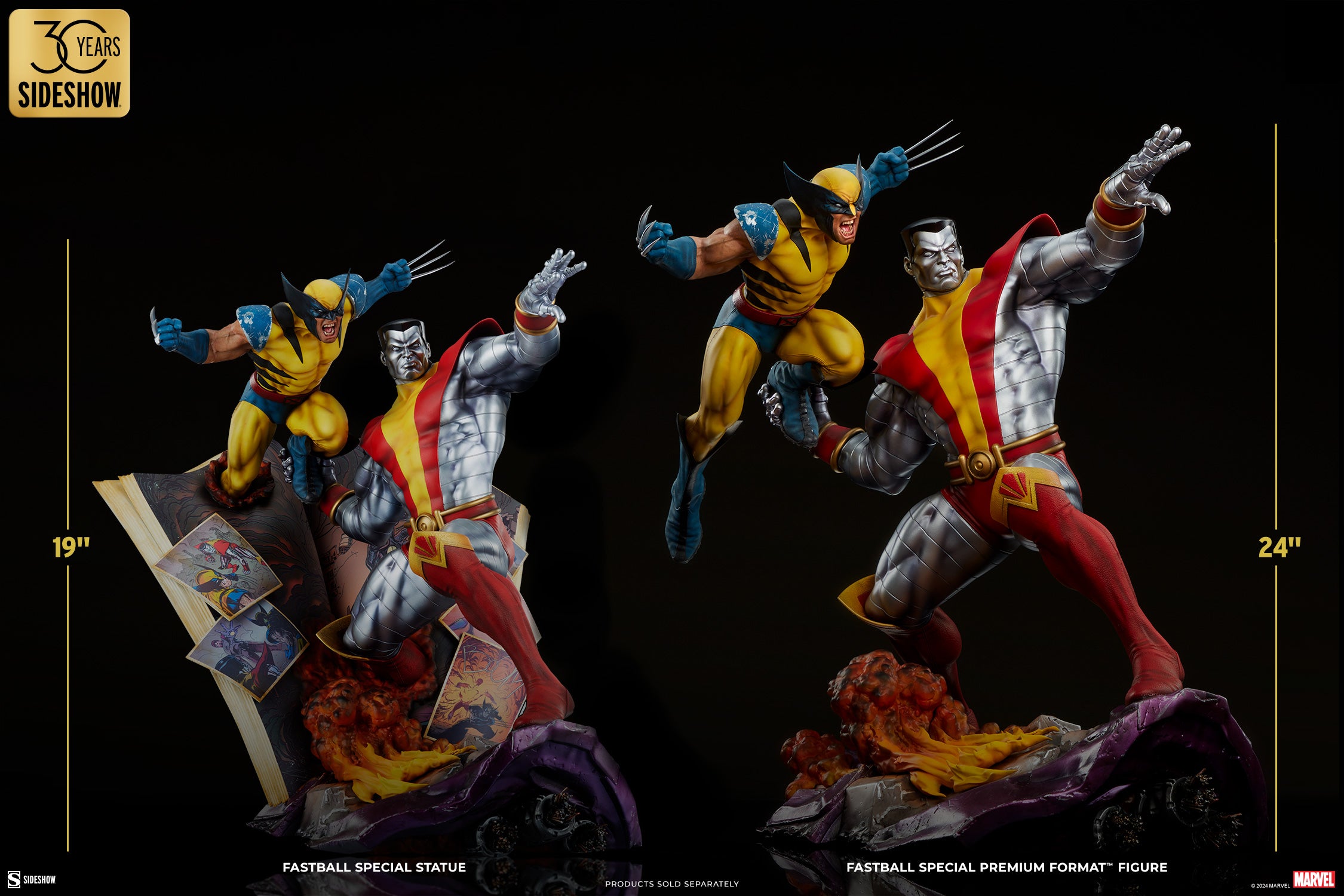 Fastball Special: Colossus and Wolverine Premium Format™ Figure by Sideshow Collectibles