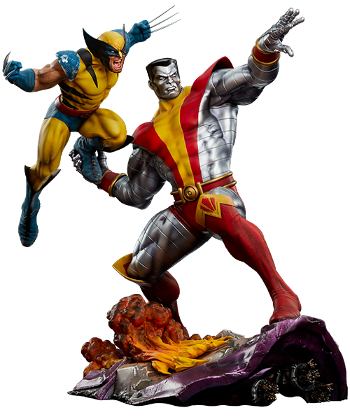 Fastball Special: Colossus and Wolverine Premium Format™ Figure by Sideshow Collectibles