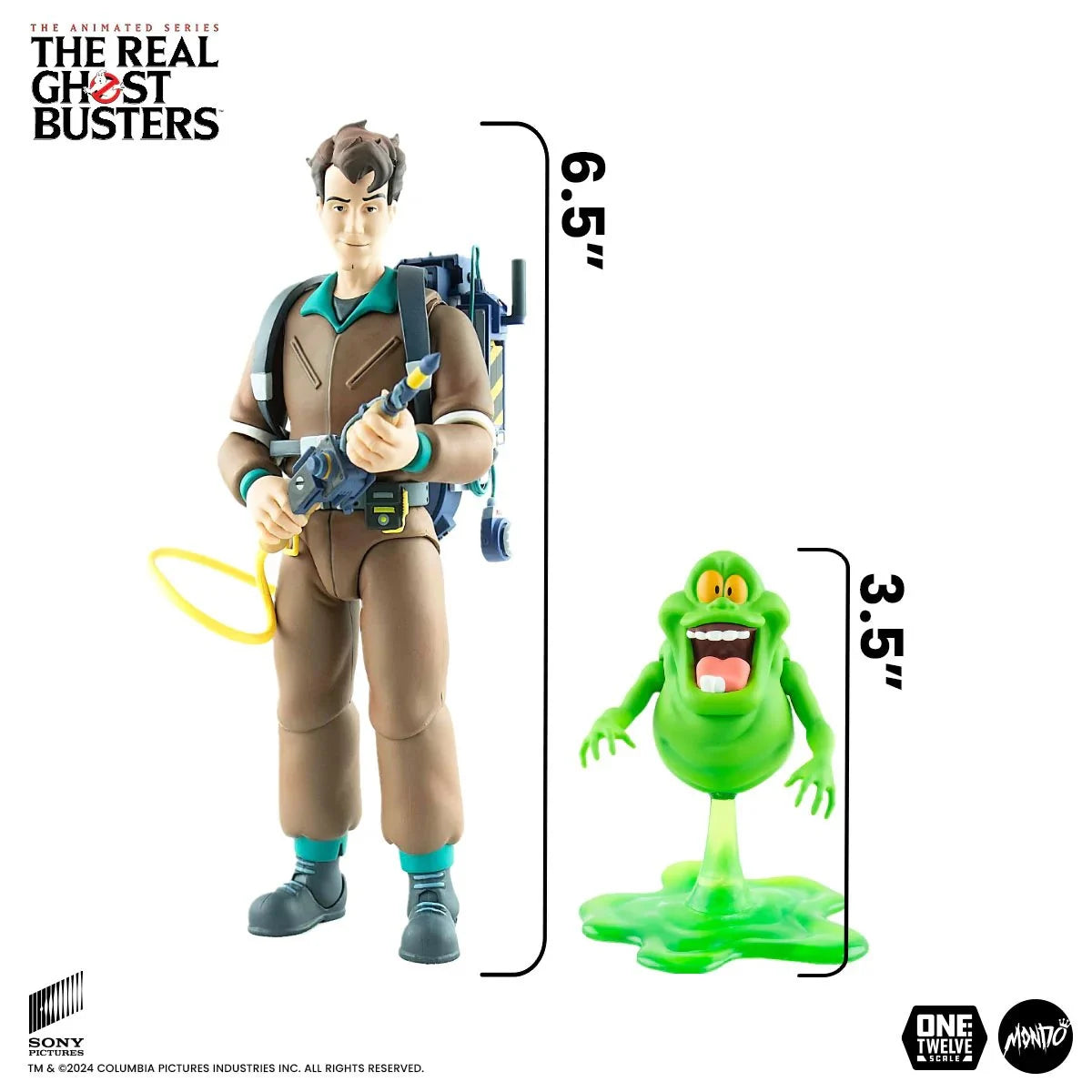 The Real Ghostbusters Peter Venkman 1:12 Scale Action Figure By Mondo