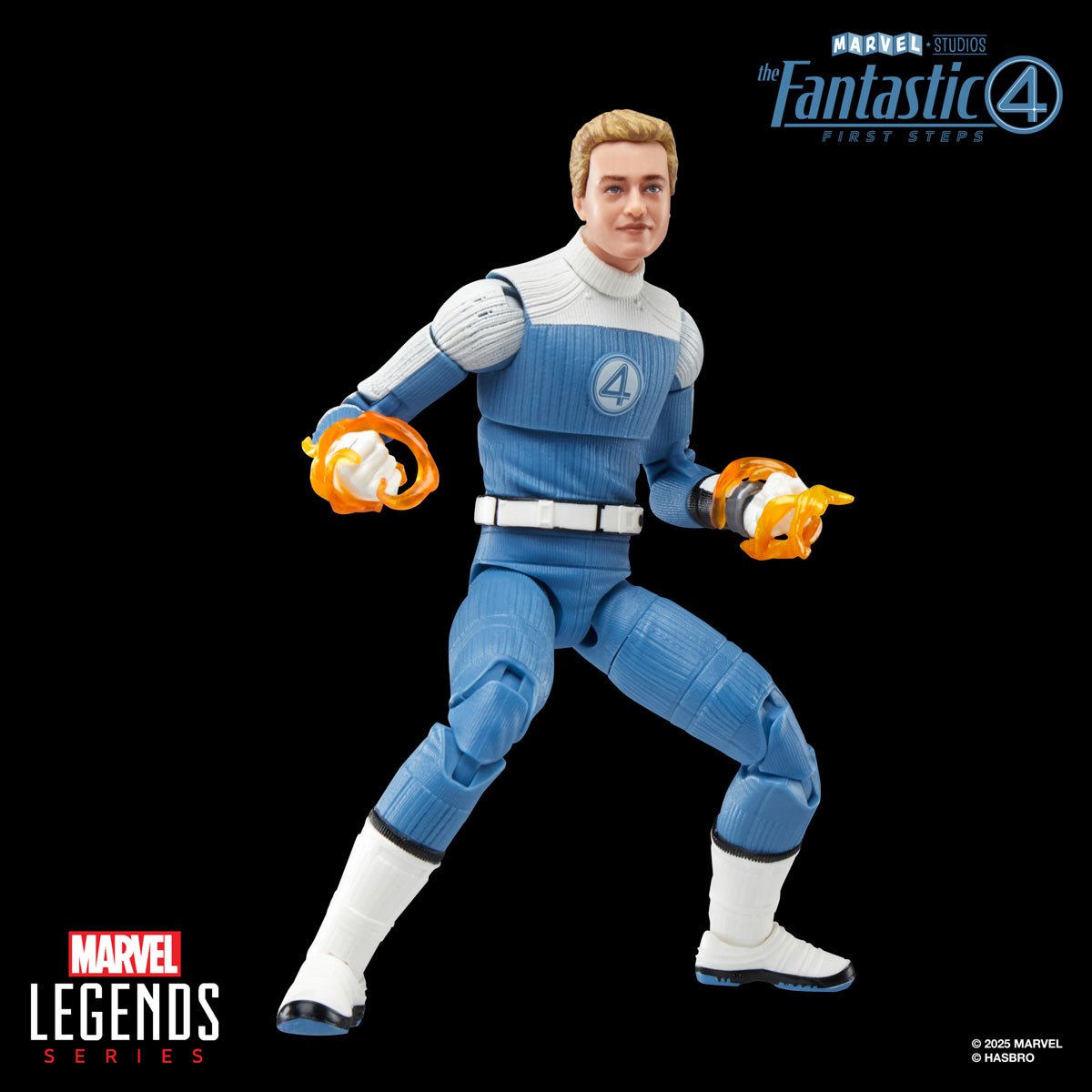 The Fantastic Four First Steps Marvel Legends Johnny Storm Action Figure