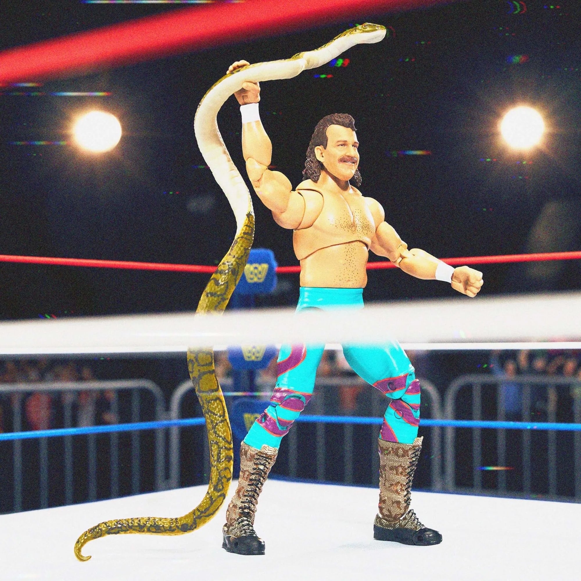 WWE Coliseum Collection Jake “The Snake” Roberts & “Ravishing” Ultimate Edition Figures