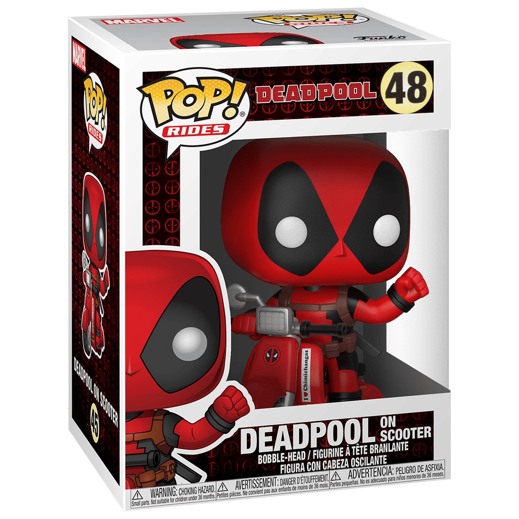 Deadpool on Scooter Funko Pop! Rides
