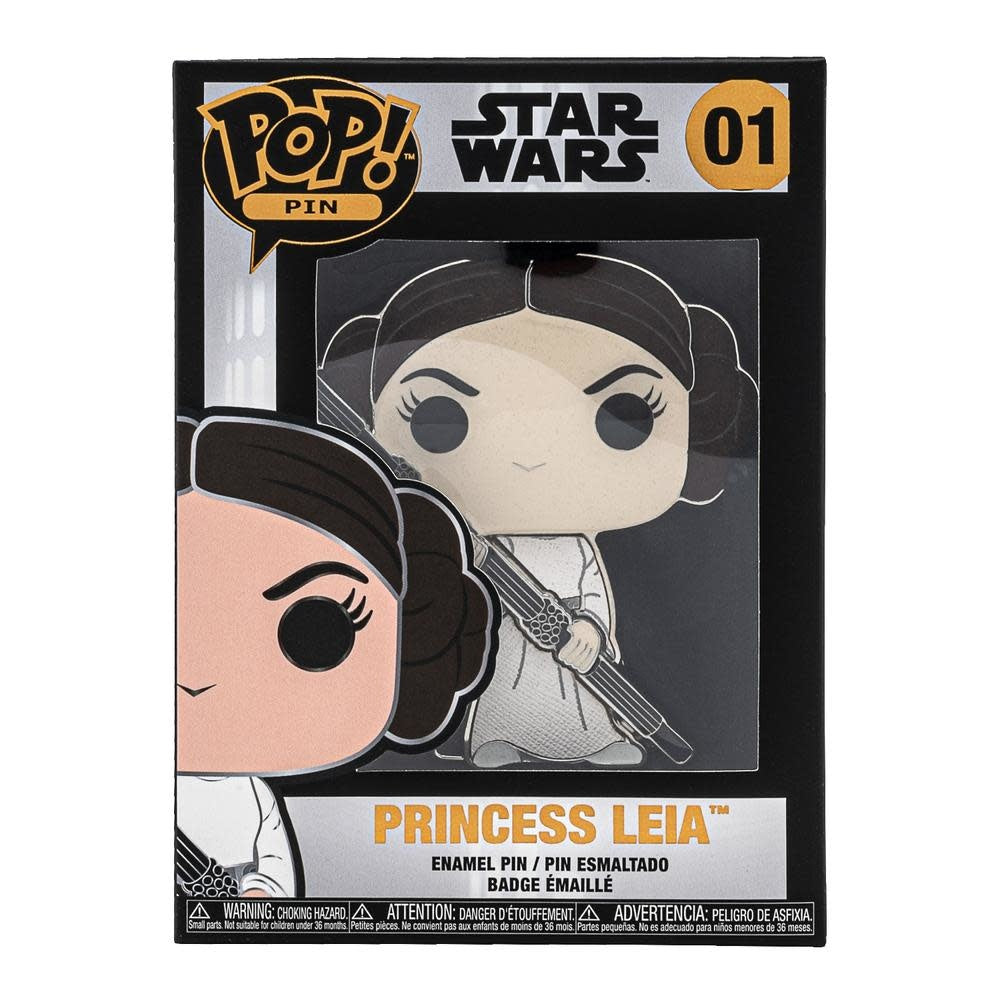 Pop! Pin Princess Leia By Funko