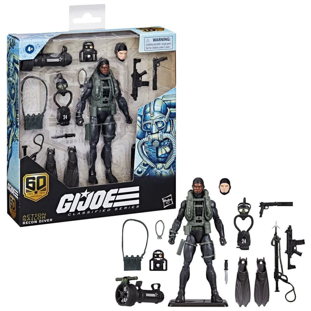 G.I. Joe Classified Series: 60th Anniversary Action Sailor Recon Diver