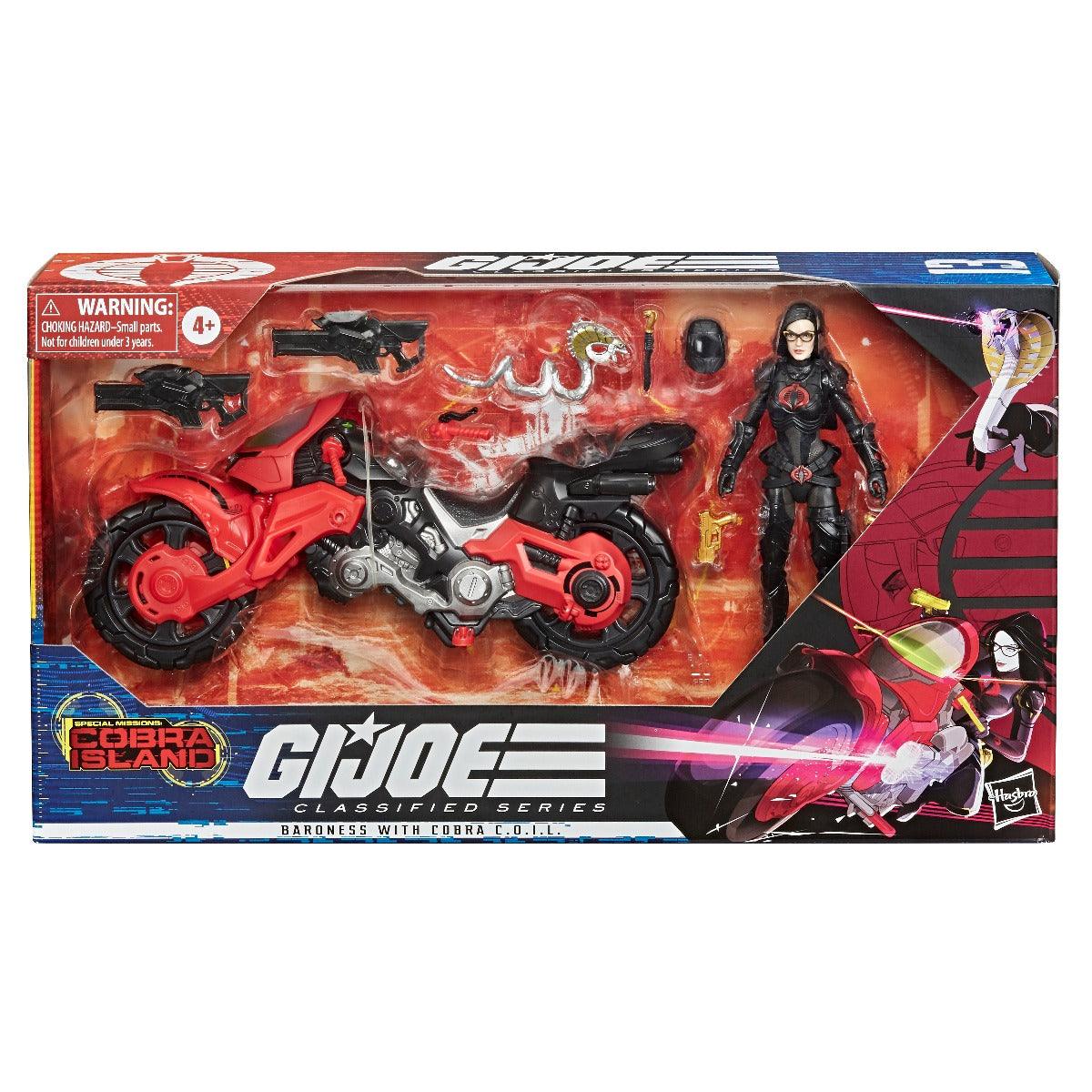 G.I. Joe Classified Series Baroness with COBRA C.O.I.L