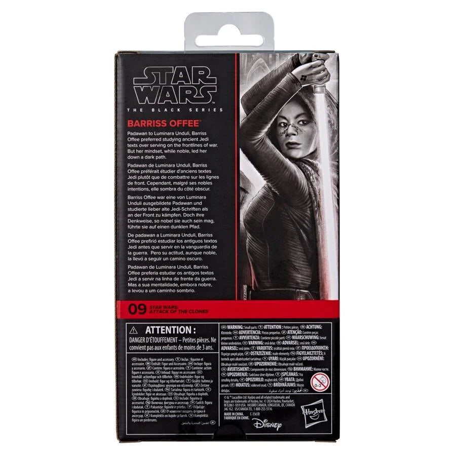 Star Wars The Black Series Barriss Offee Action Figure