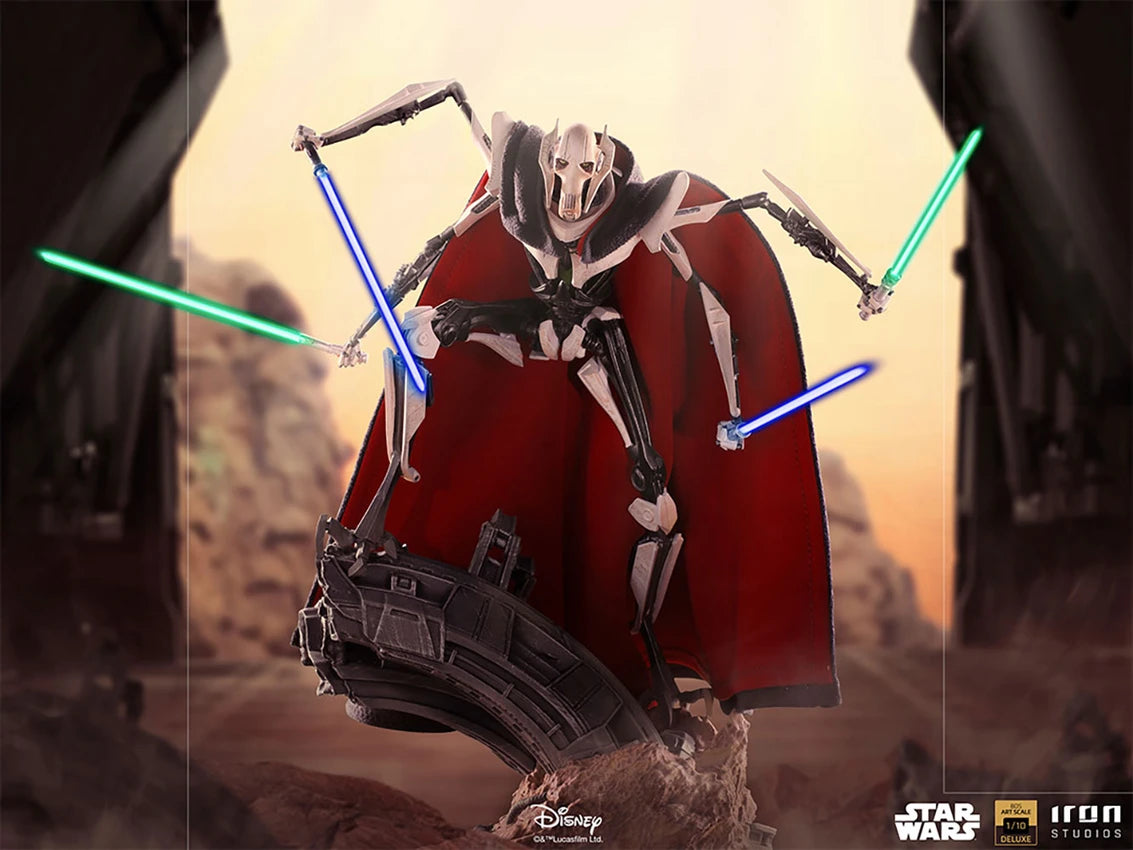 GENERAL GRIEVOUS DELUXE 1:10 Scale Statue by Iron Studios
