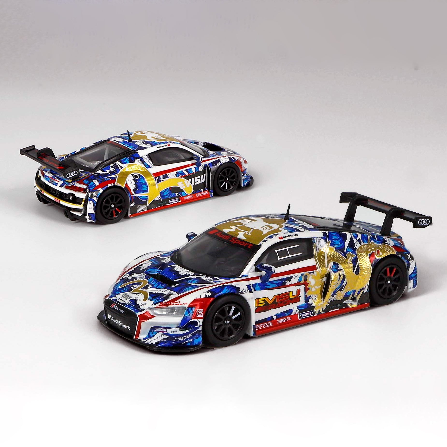 Audi R8 LMS Evisu Racing X Works Marchy Lee Macau GT 2020 by Pop Race