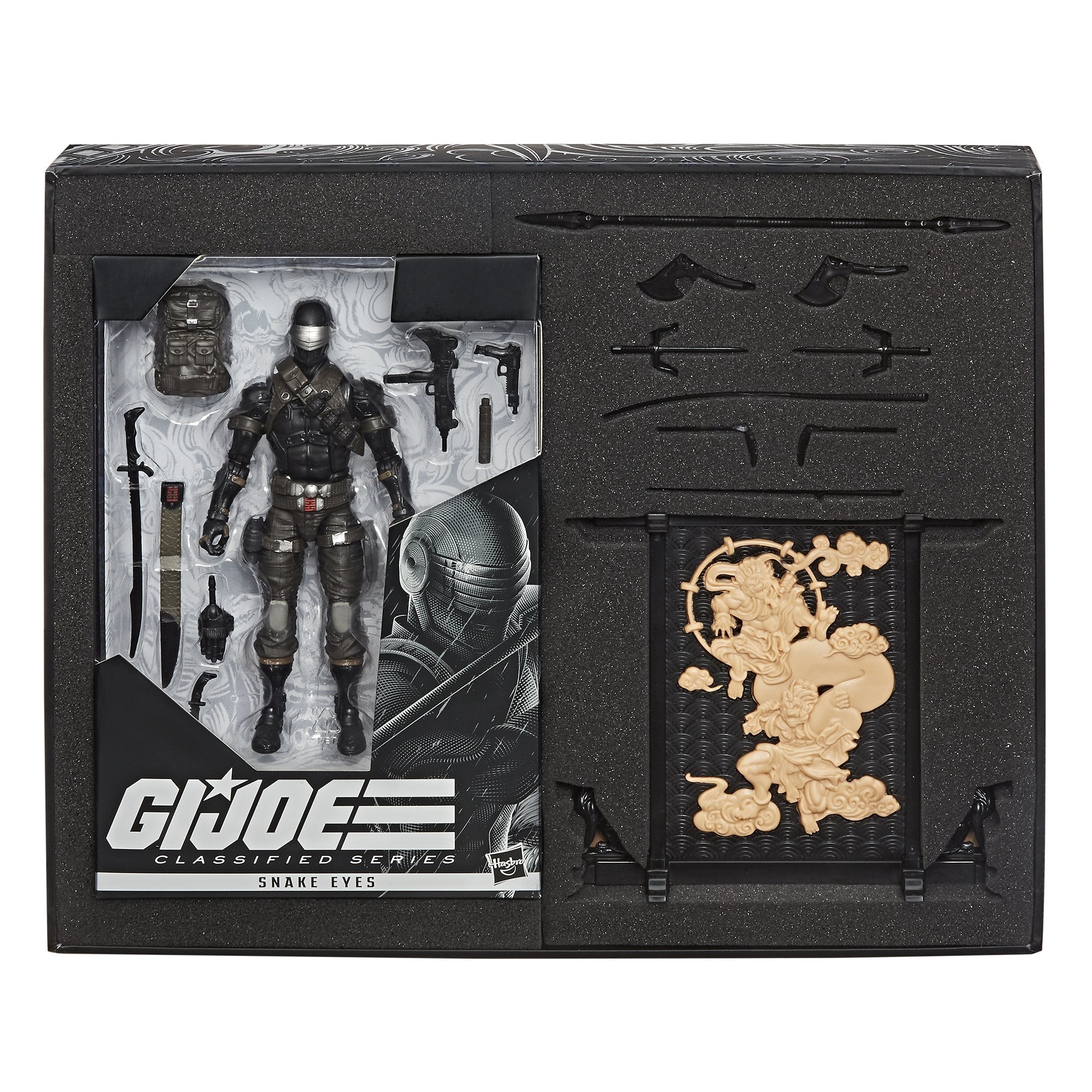 G.I. Joe Classified Series SNAKE EYES Deluxe Figure Set