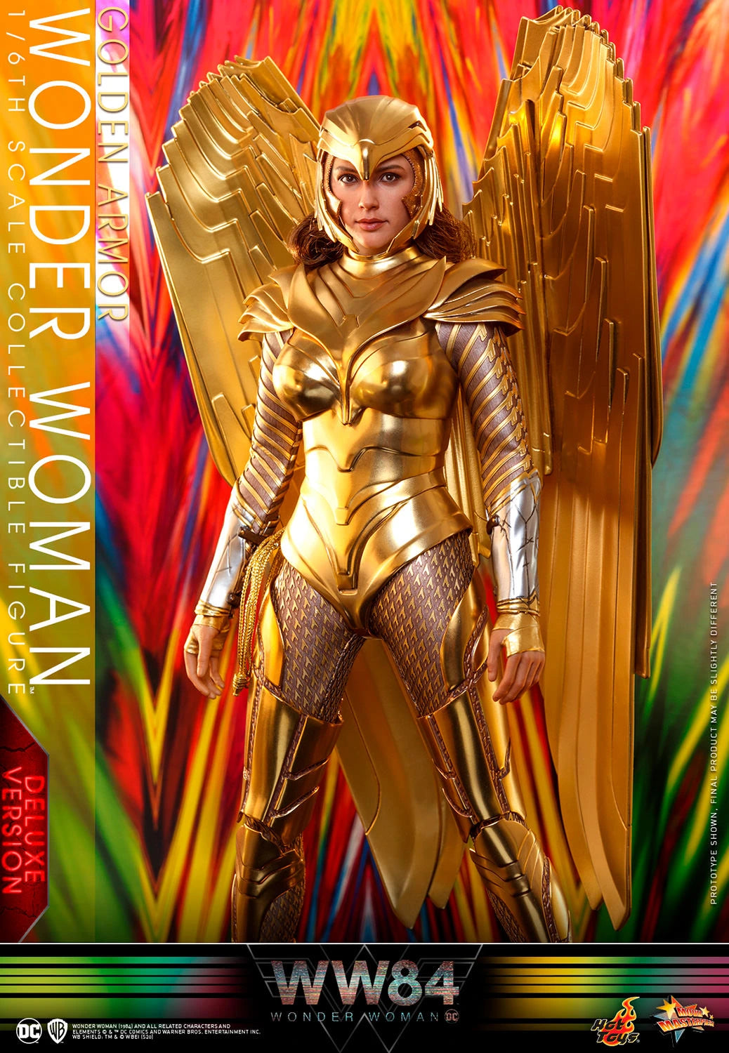 GOLDEN ARMOR WONDER WOMAN (DELUXE) Sixth Scale Figure By Hot Toys