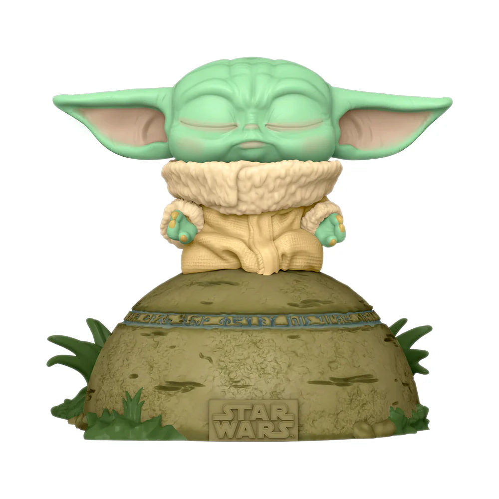 Star Wars: The Mandalorian - Grogu Using the Force (with SFX) Deluxe Pop!