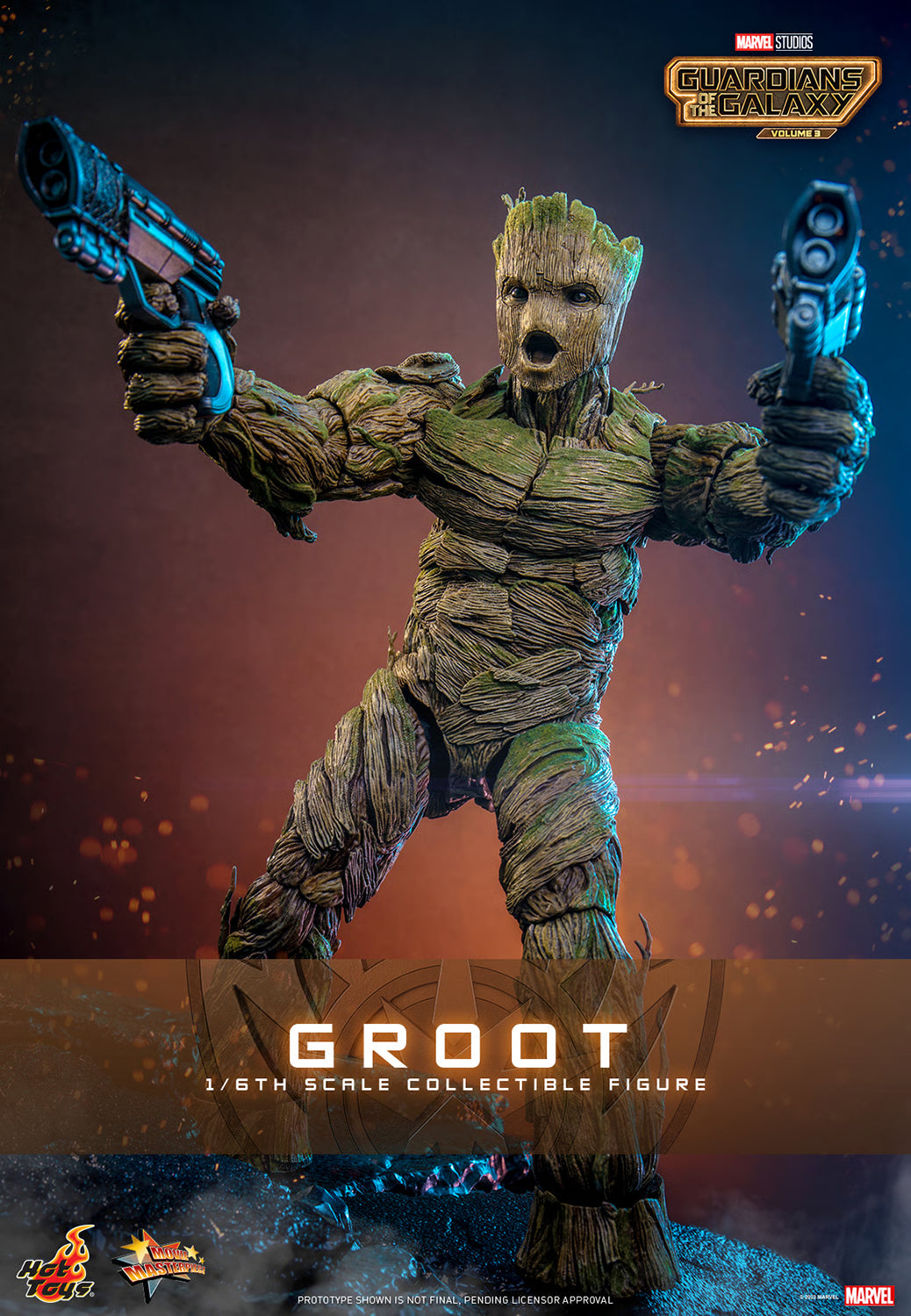Groot Sixth Scale Figure By Hot Toys