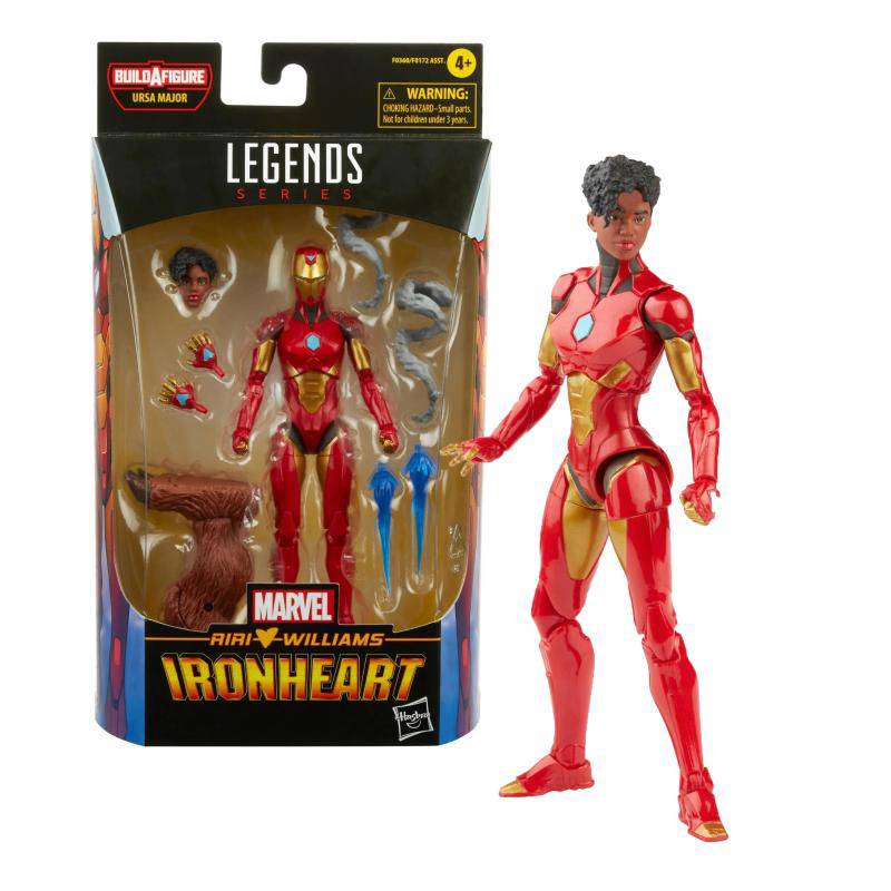 Marvel Legends Riri Williams Ironheart Ursa Major BAF