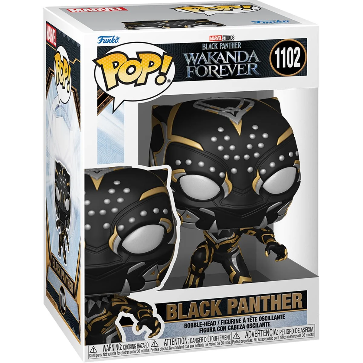 Black Panther: Wakanda Forever Black Panther Funko Pop!