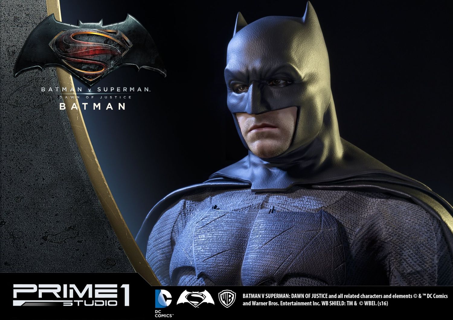 Batman v Superman Dawn of Justice (Film) Batman Statue by Prime1 Studios