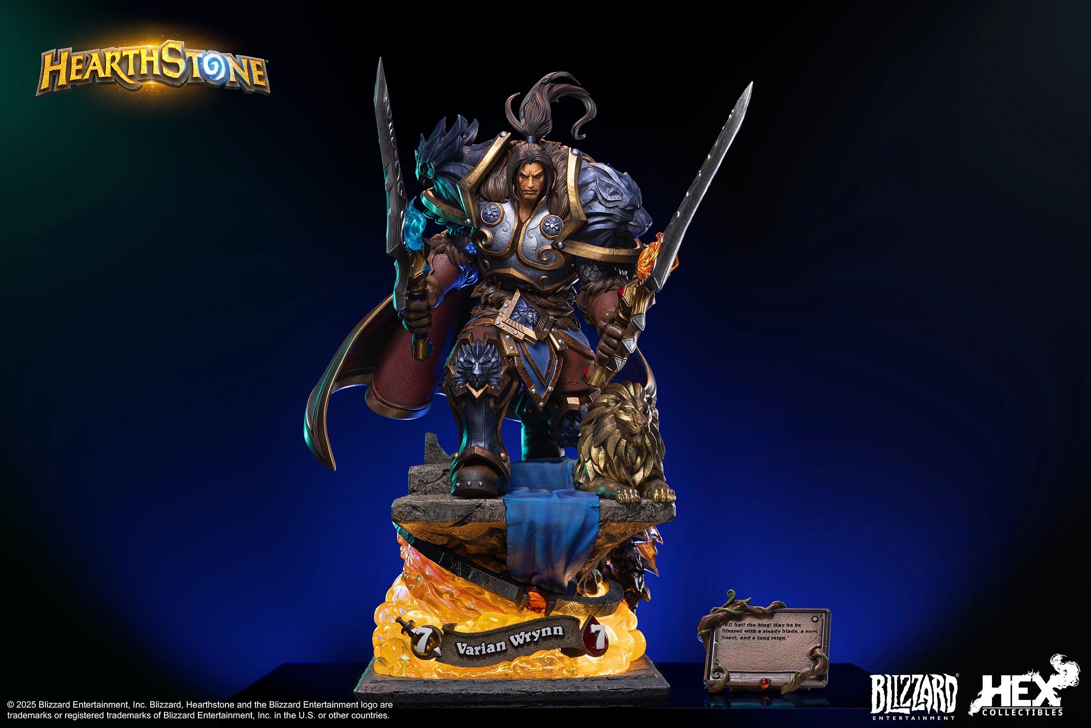 Varian Wrynn Statue by HEX Collectibles