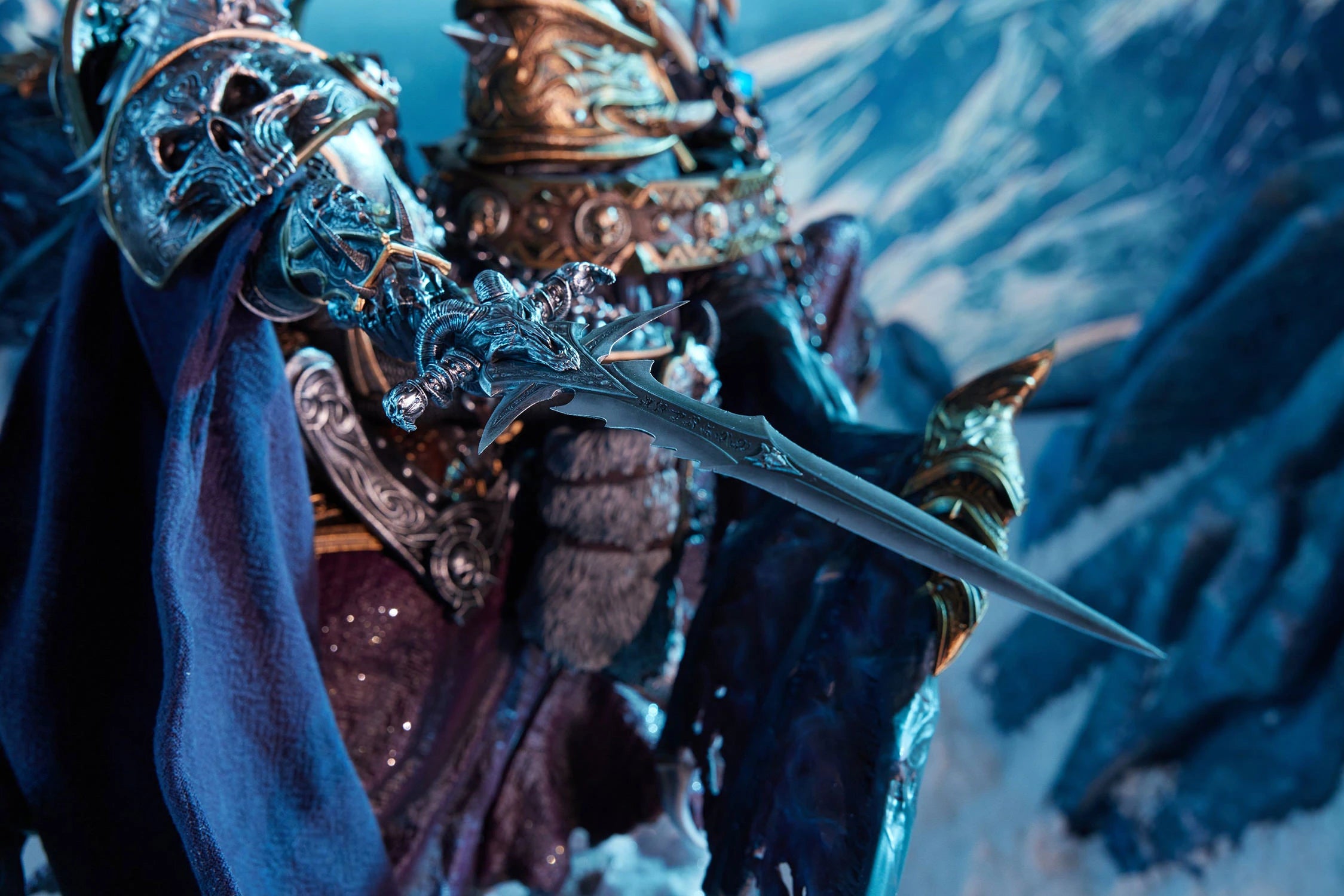 Lich King & Invincible Statue by Activision Blizzard