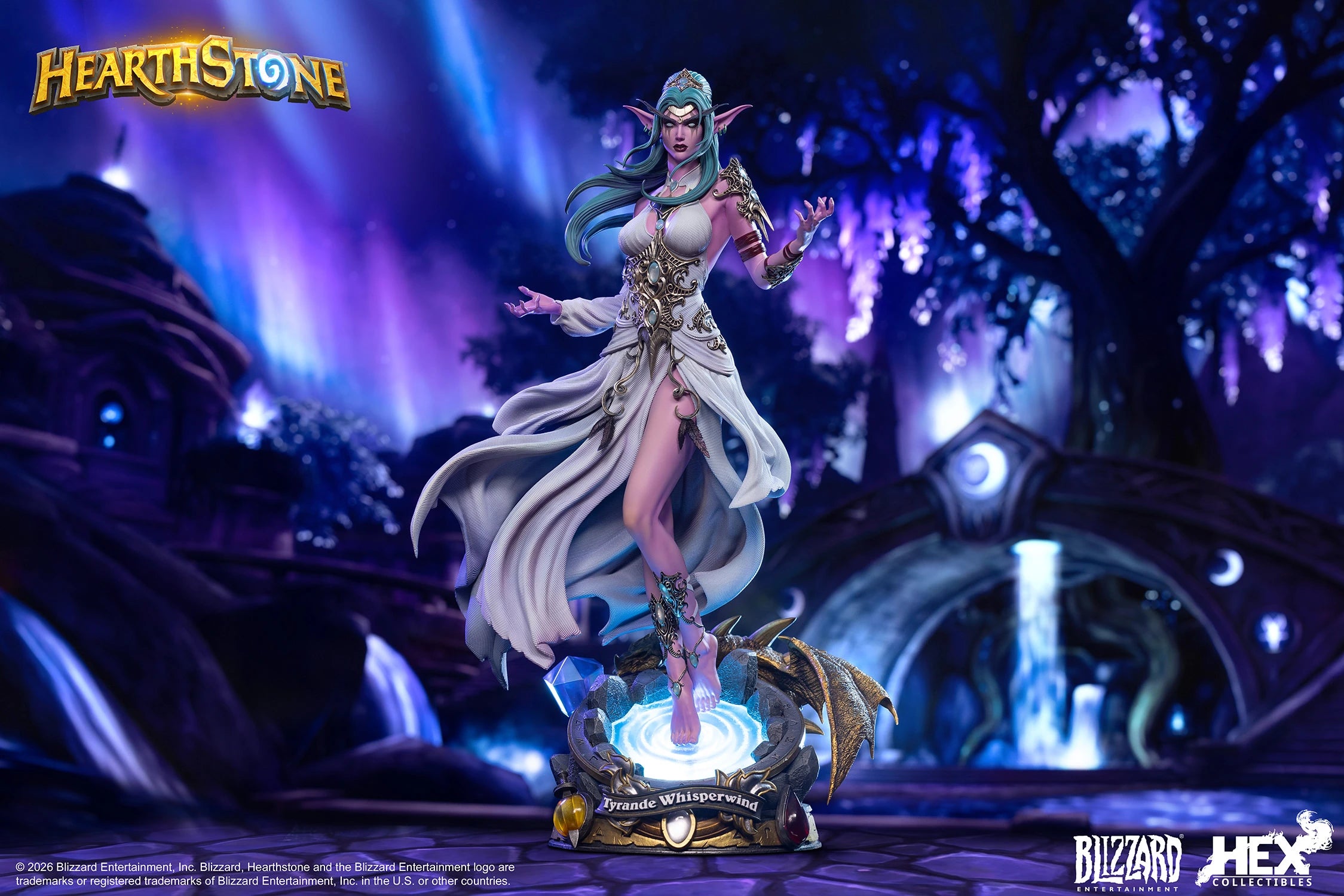 Tyrande Whisperwind Statue by HEX Collectibles