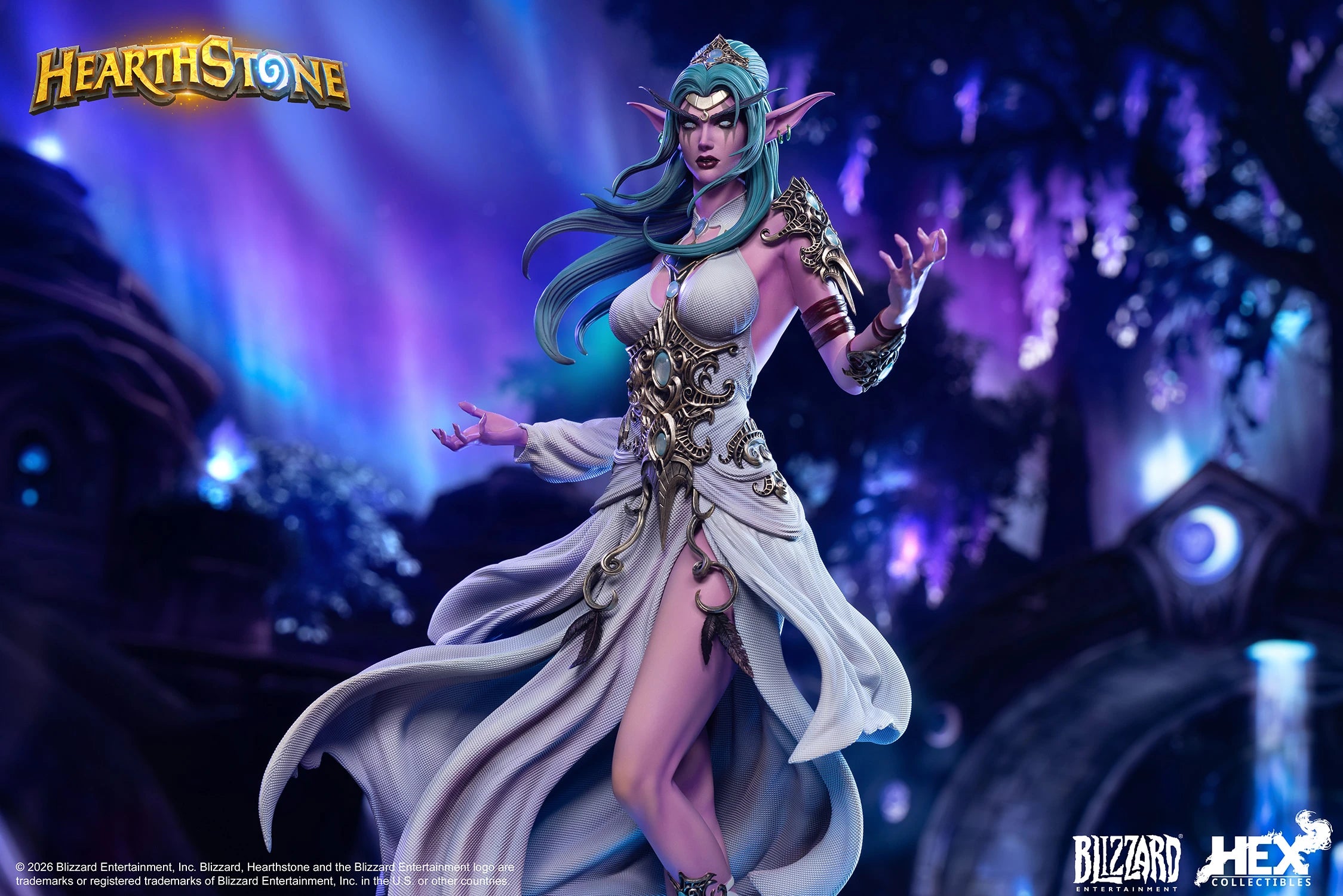 Tyrande Whisperwind Statue by HEX Collectibles