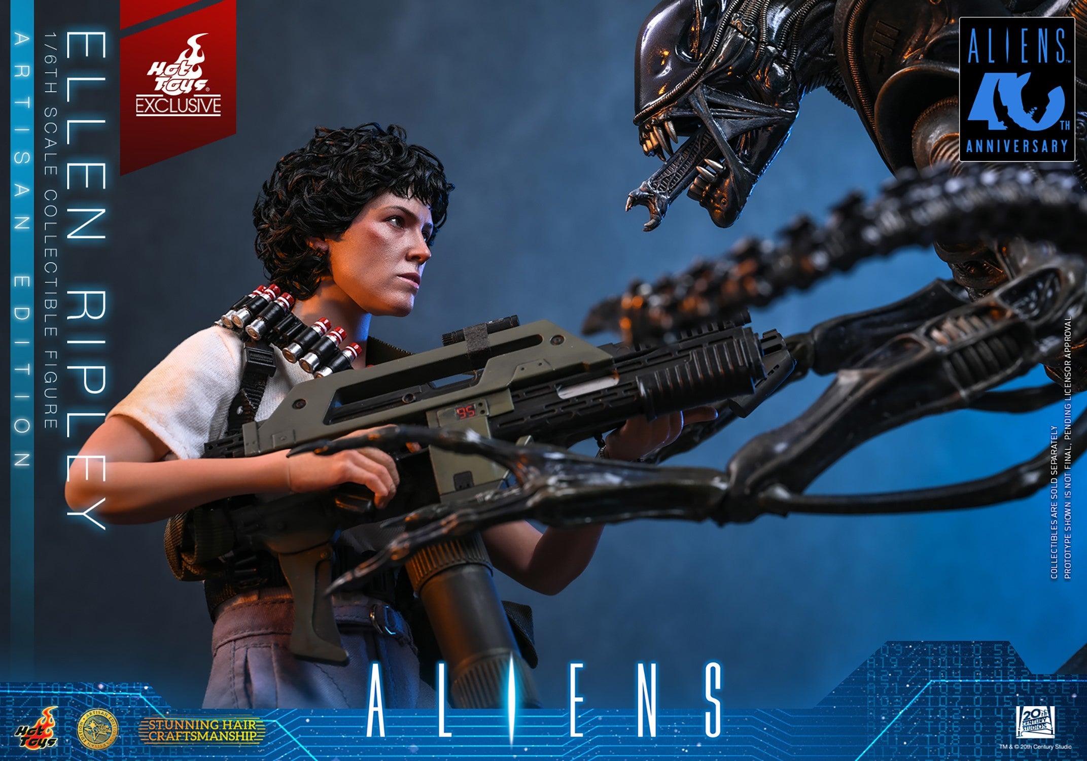 Ellen Ripley (Artisan Edition) Aliens 40th Anniversary by Hot Toys