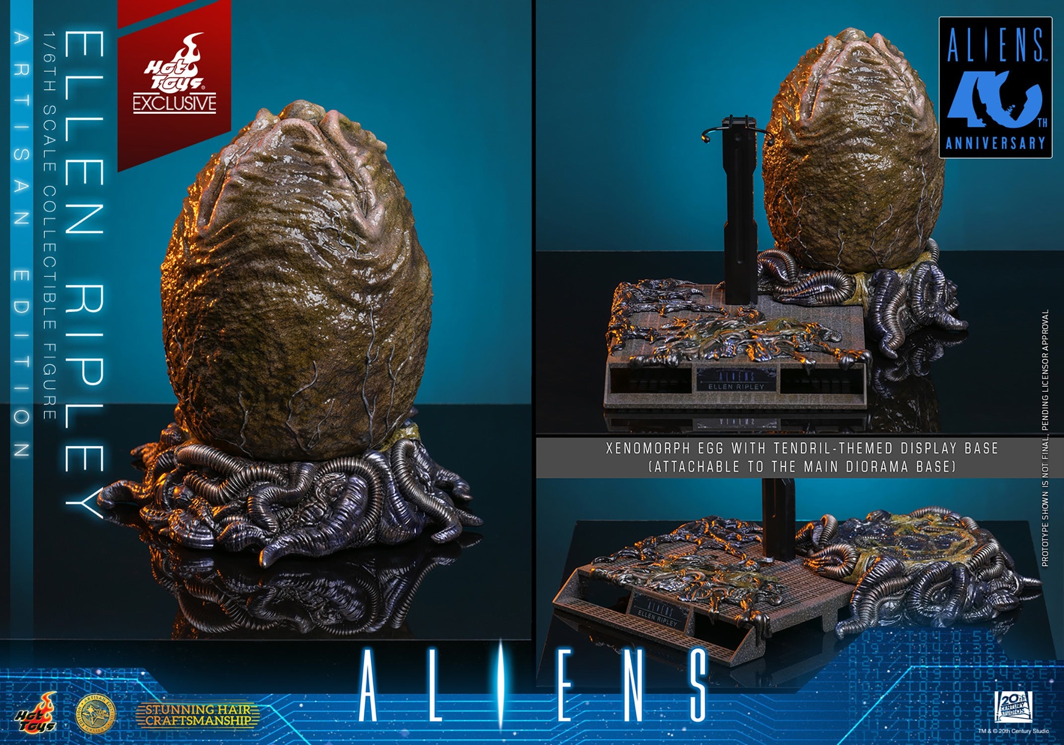 Ellen Ripley (Artisan Edition) Aliens 40th Anniversary by Hot Toys