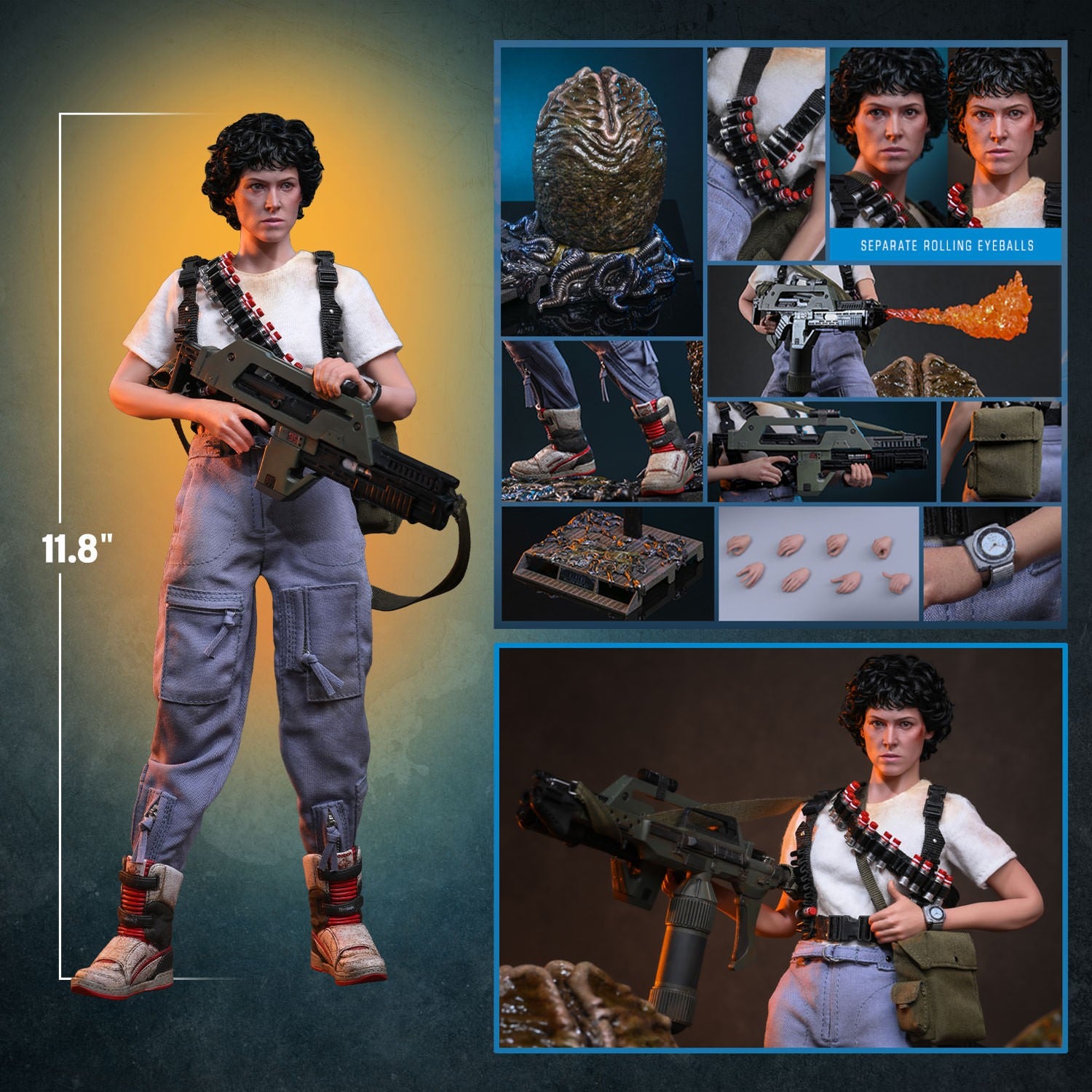 Ellen Ripley (Artisan Edition) Aliens 40th Anniversary by Hot Toys