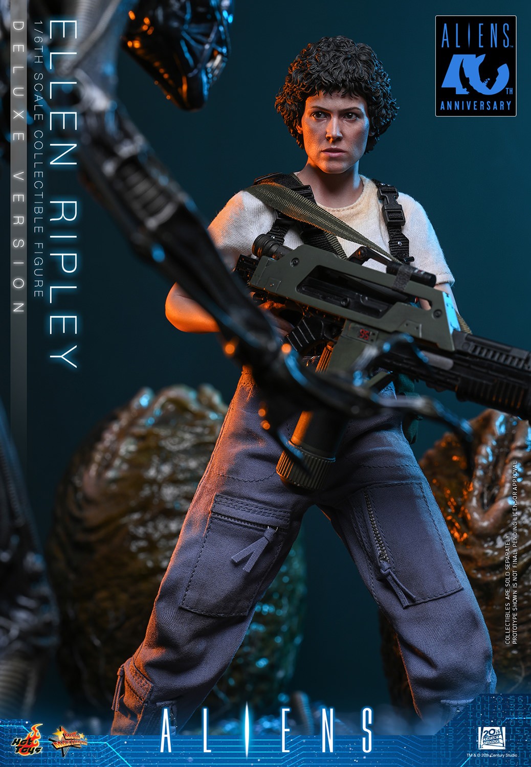 Ellen Ripley (Deluxe Version) Aliens 40th Anniversary by Hot Toys