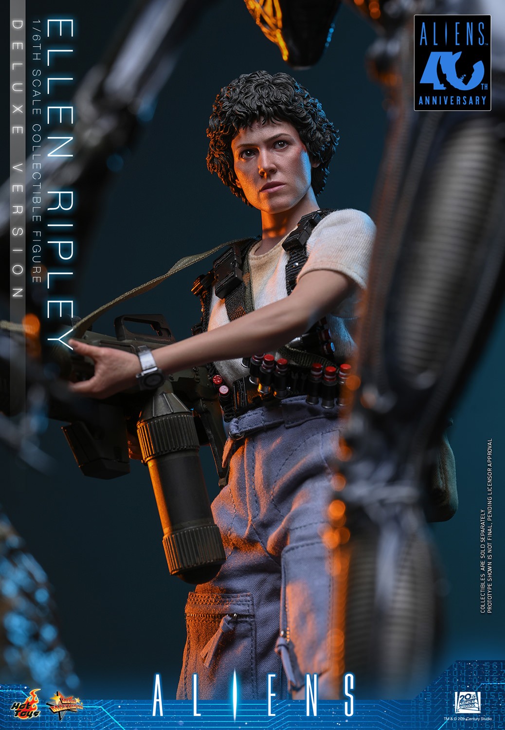 Ellen Ripley (Deluxe Version) Aliens 40th Anniversary by Hot Toys