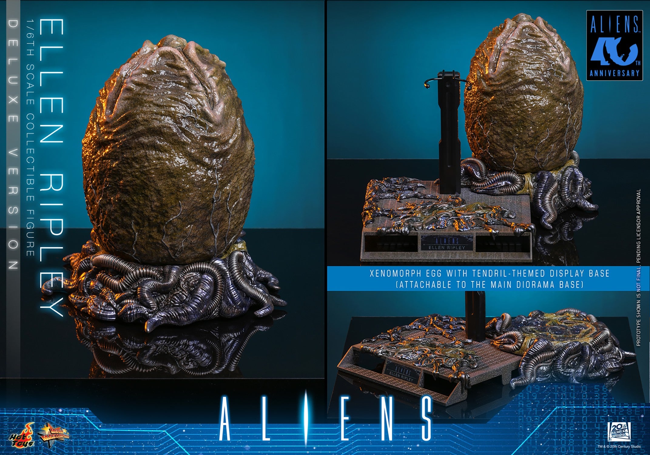 Ellen Ripley (Deluxe Version) Aliens 40th Anniversary by Hot Toys