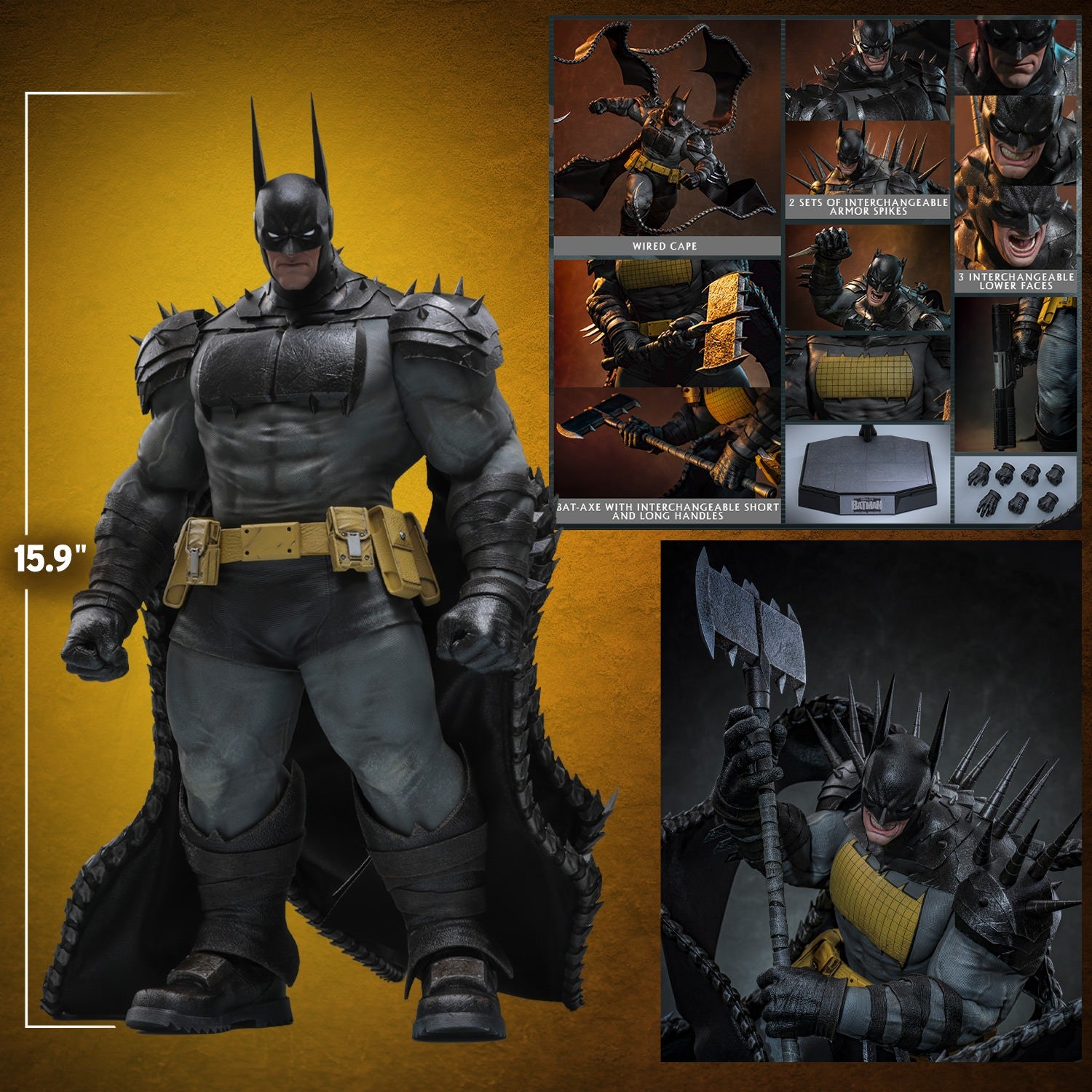Absolute Batman 1/6 Figure By Hot Toys