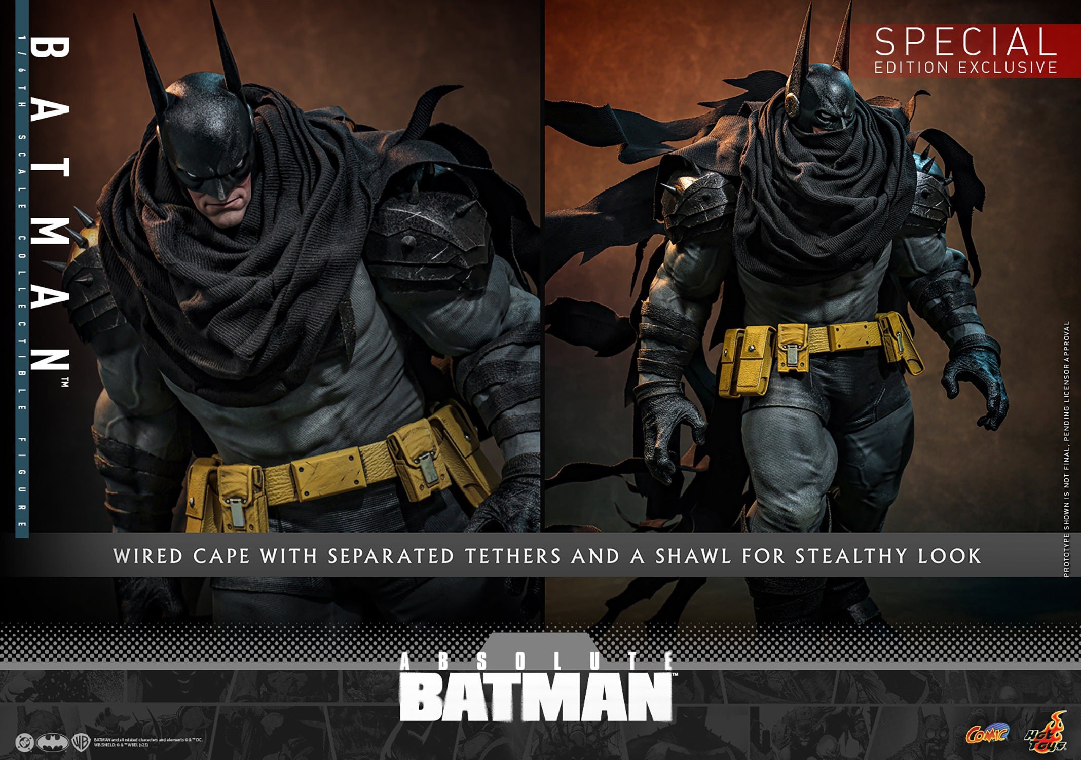 Absolute Batman 1/6 Figure Special Edition by Hot Toys