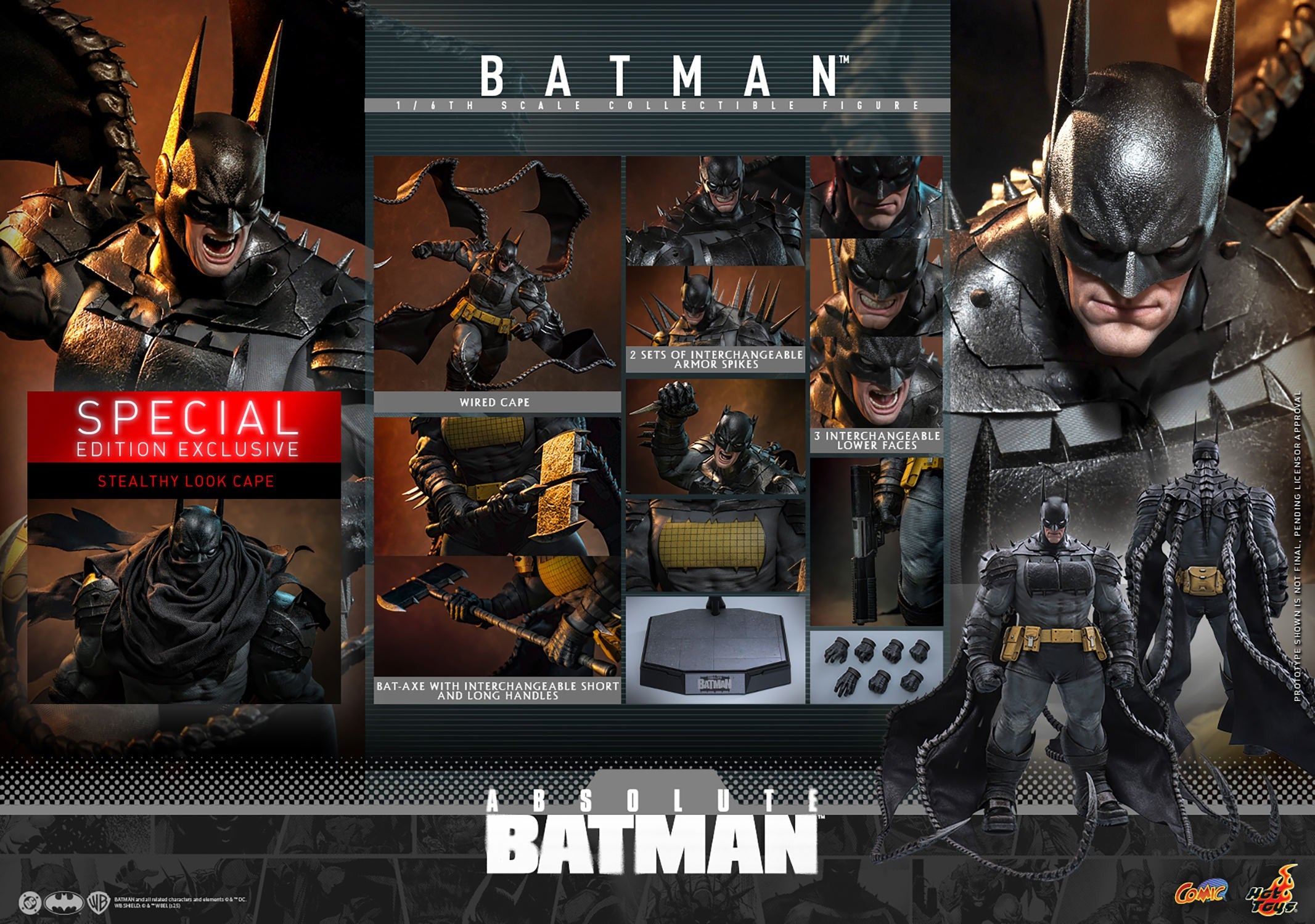 Absolute Batman 1/6 Figure Special Edition by Hot Toys