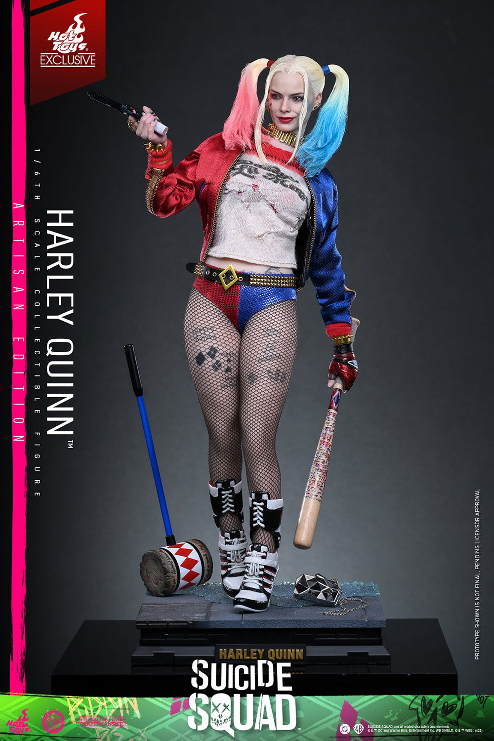 Harley Quinn Sixth Scale Figure (Artisan Edition) by Hot Toys
