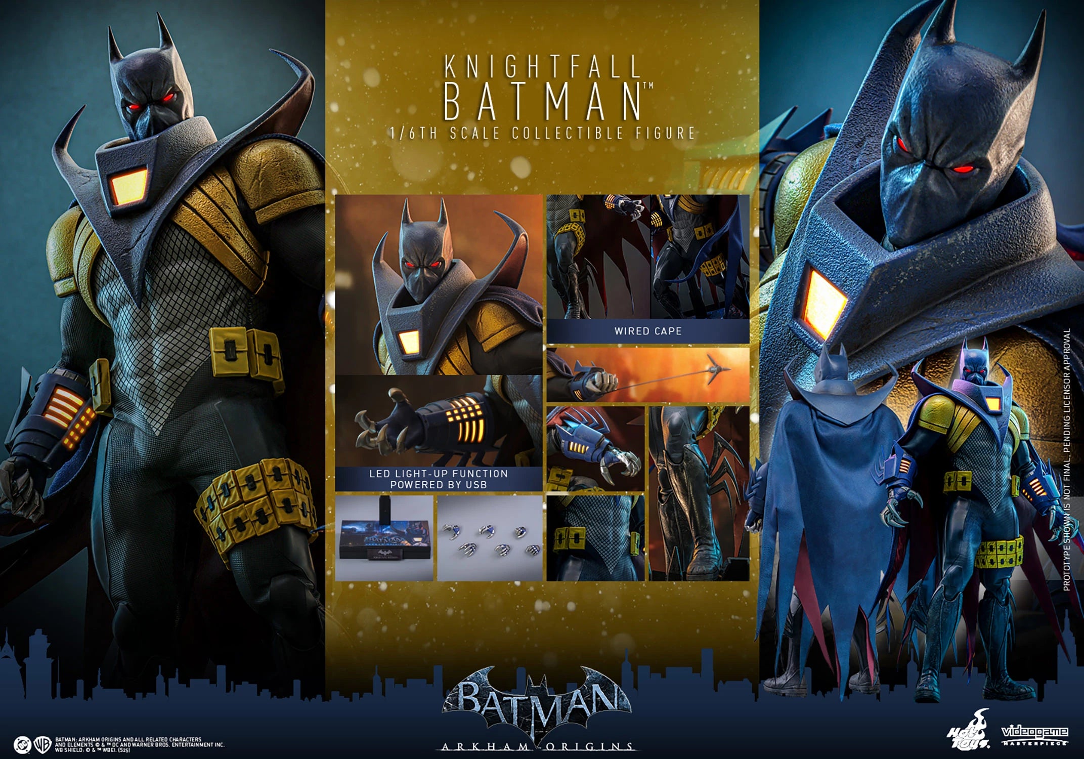 Knightfall Batman 1/6 Figure By Hot Toys