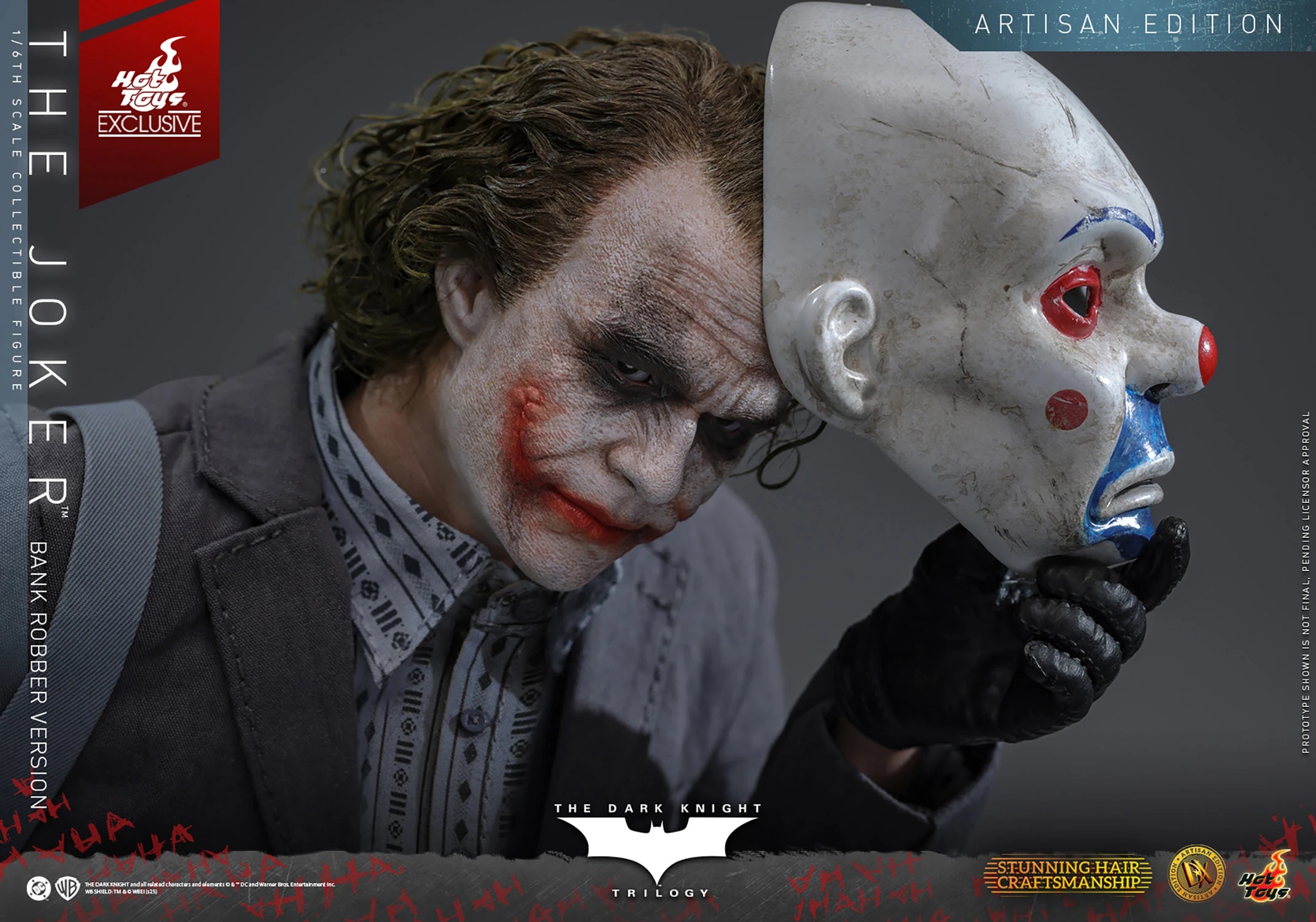The Joker (Bank Robber Version) (Artisan Edition) by Hot Toys