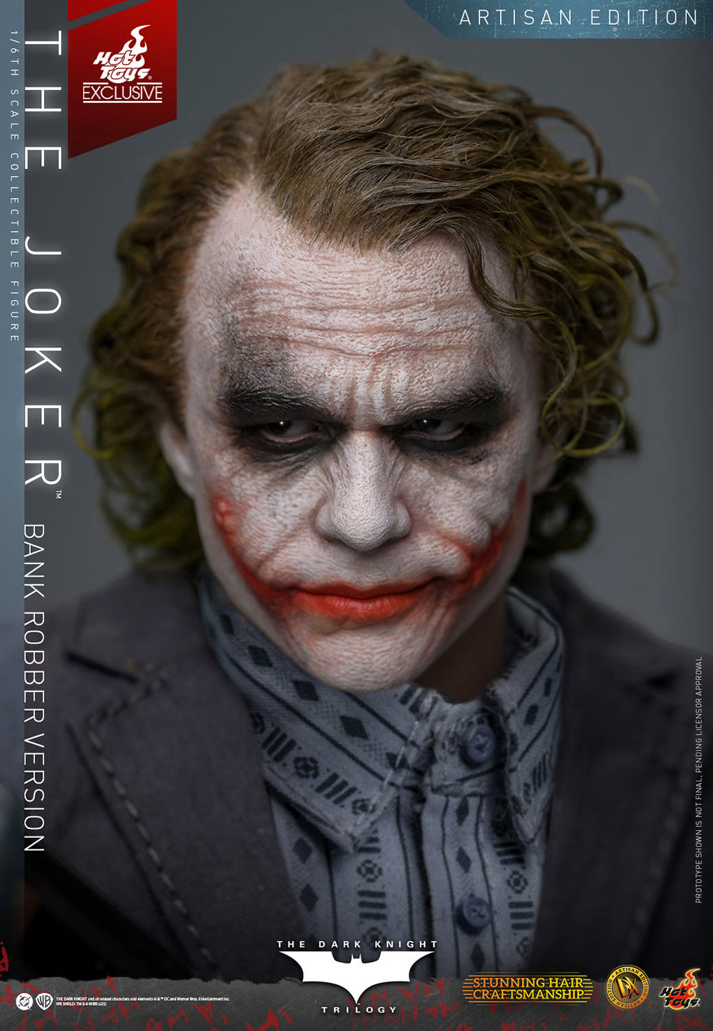 The Joker (Bank Robber Version) (Artisan Edition) by Hot Toys