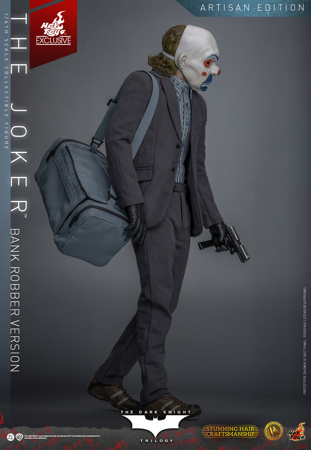 The Joker (Bank Robber Version) (Artisan Edition) by Hot Toys
