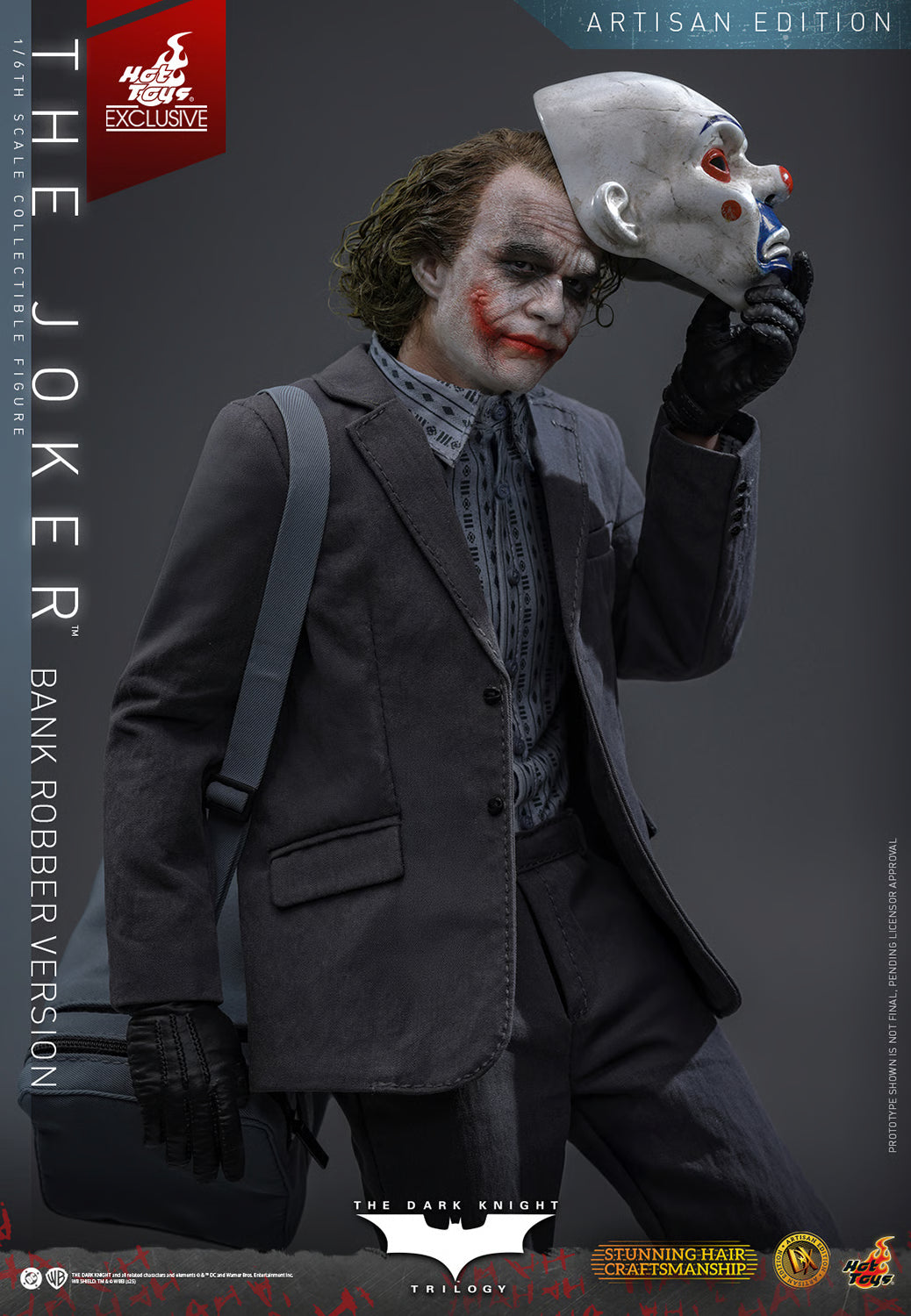 The Joker (Bank Robber Version) (Artisan Edition) by Hot Toys