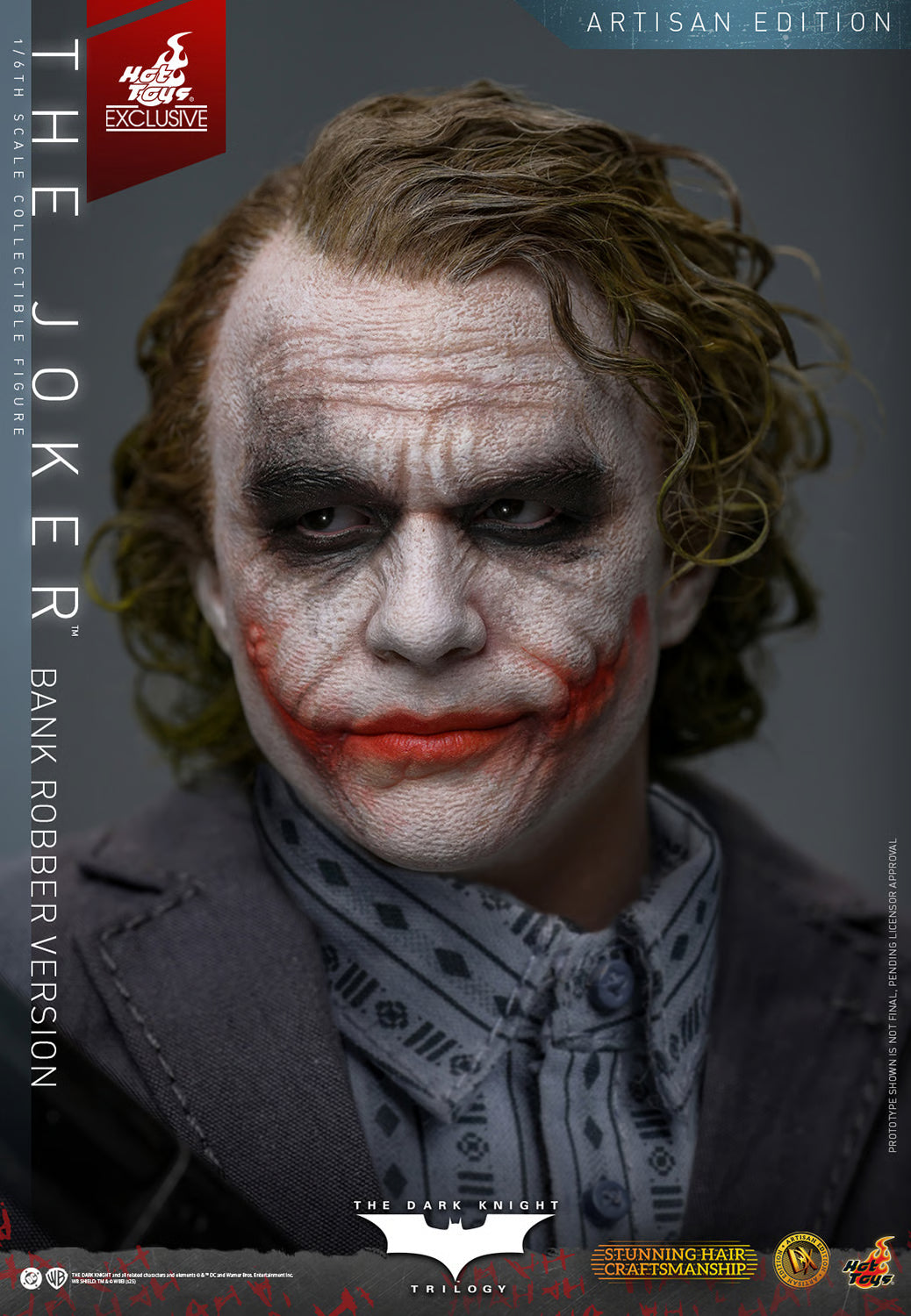 The Joker (Bank Robber Version) (Artisan Edition) by Hot Toys