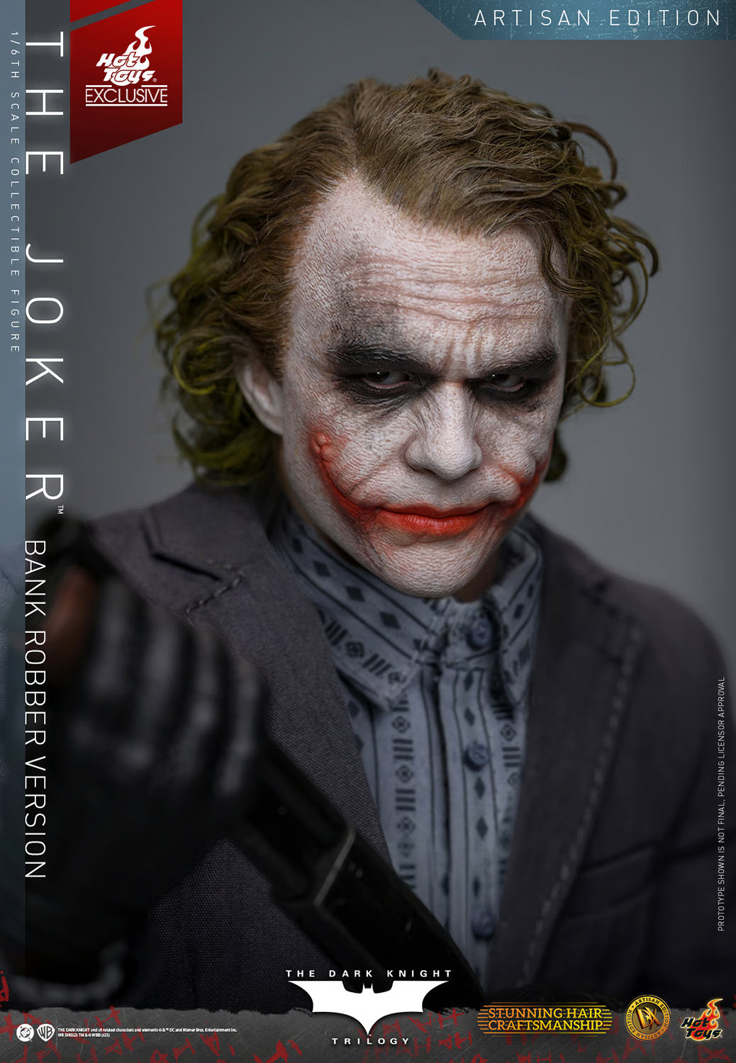 The Joker (Bank Robber Version) (Artisan Edition) by Hot Toys