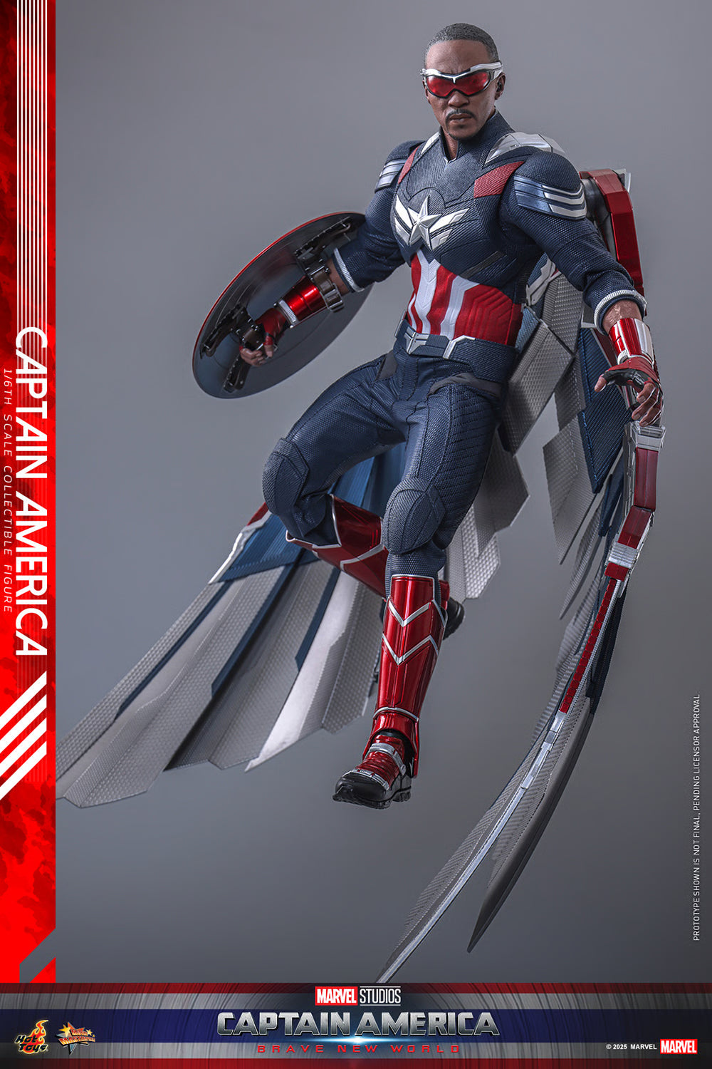 CAPTAIN AMERICA Sixth Scale Figure By Hot Toys