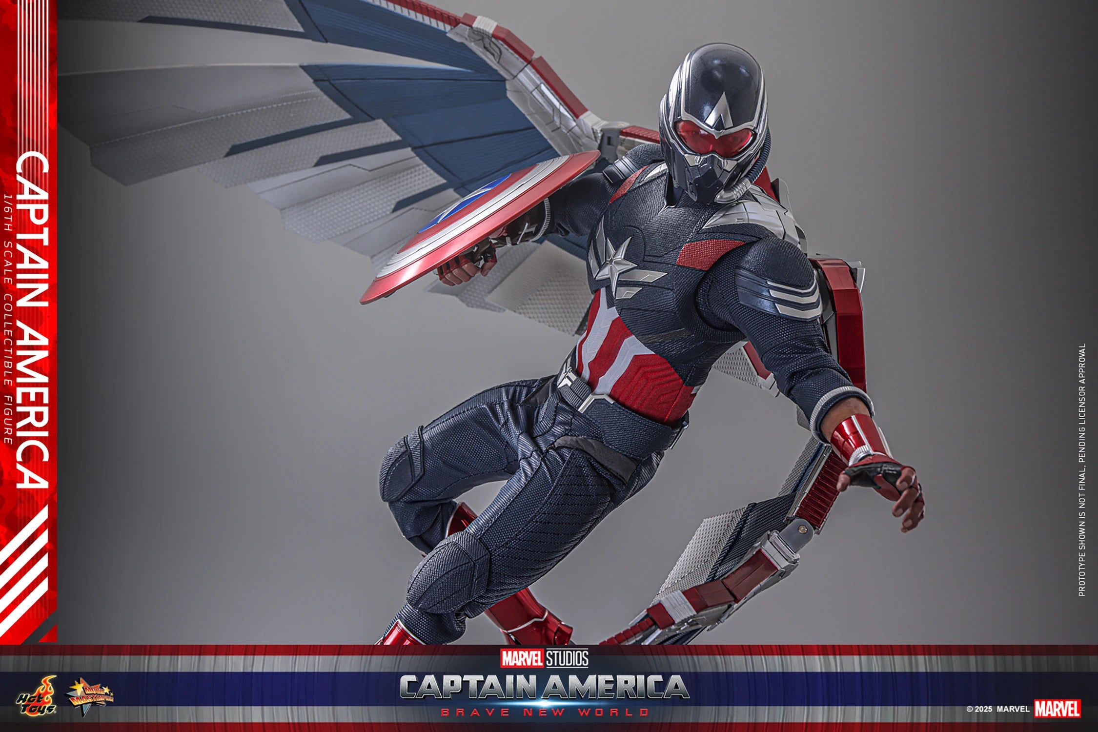 CAPTAIN AMERICA Sixth Scale Figure By Hot Toys