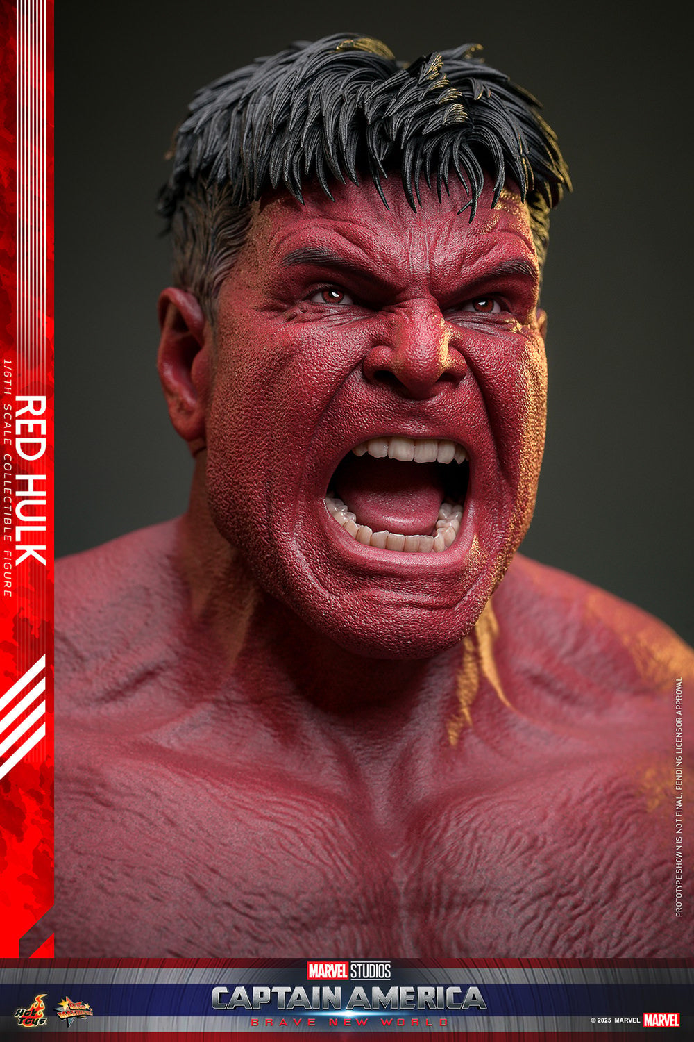 Red Hulk (Captain America: Brave New World) Sixth Scale Figure by Hot Toys