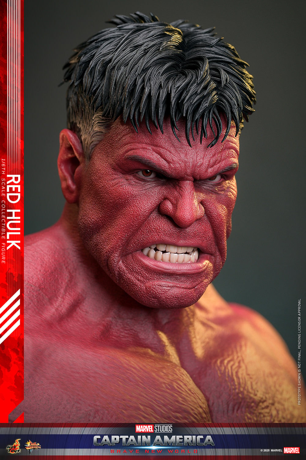 Red Hulk (Captain America: Brave New World) Sixth Scale Figure by Hot Toys