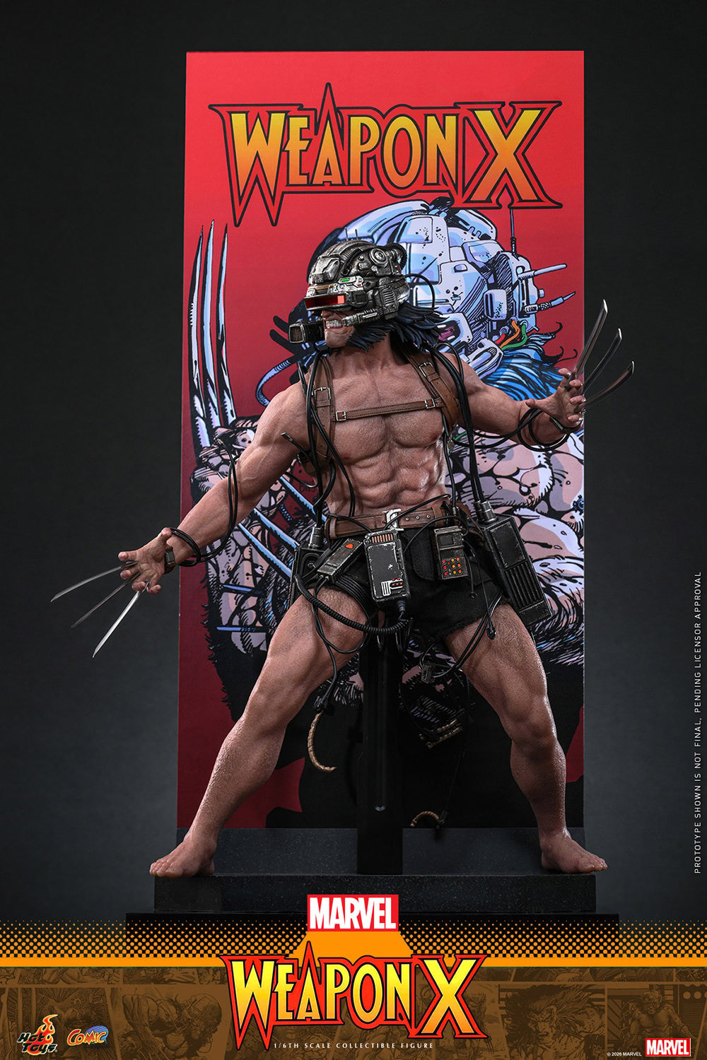 Weapon X Sixth Scale Figure by Hot Toys